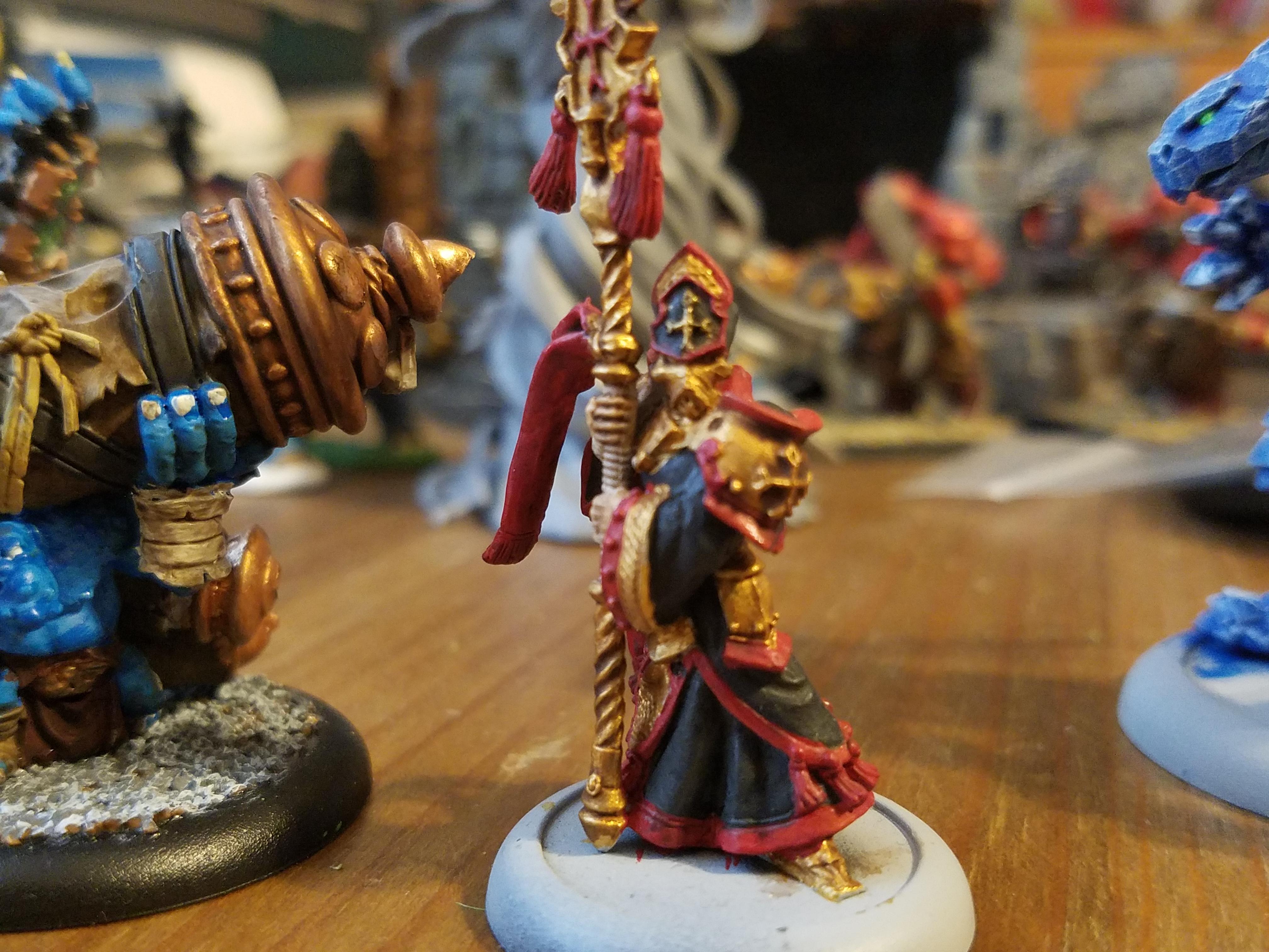 Attendant Priest, Protectorate Of Menoth, Warmachine