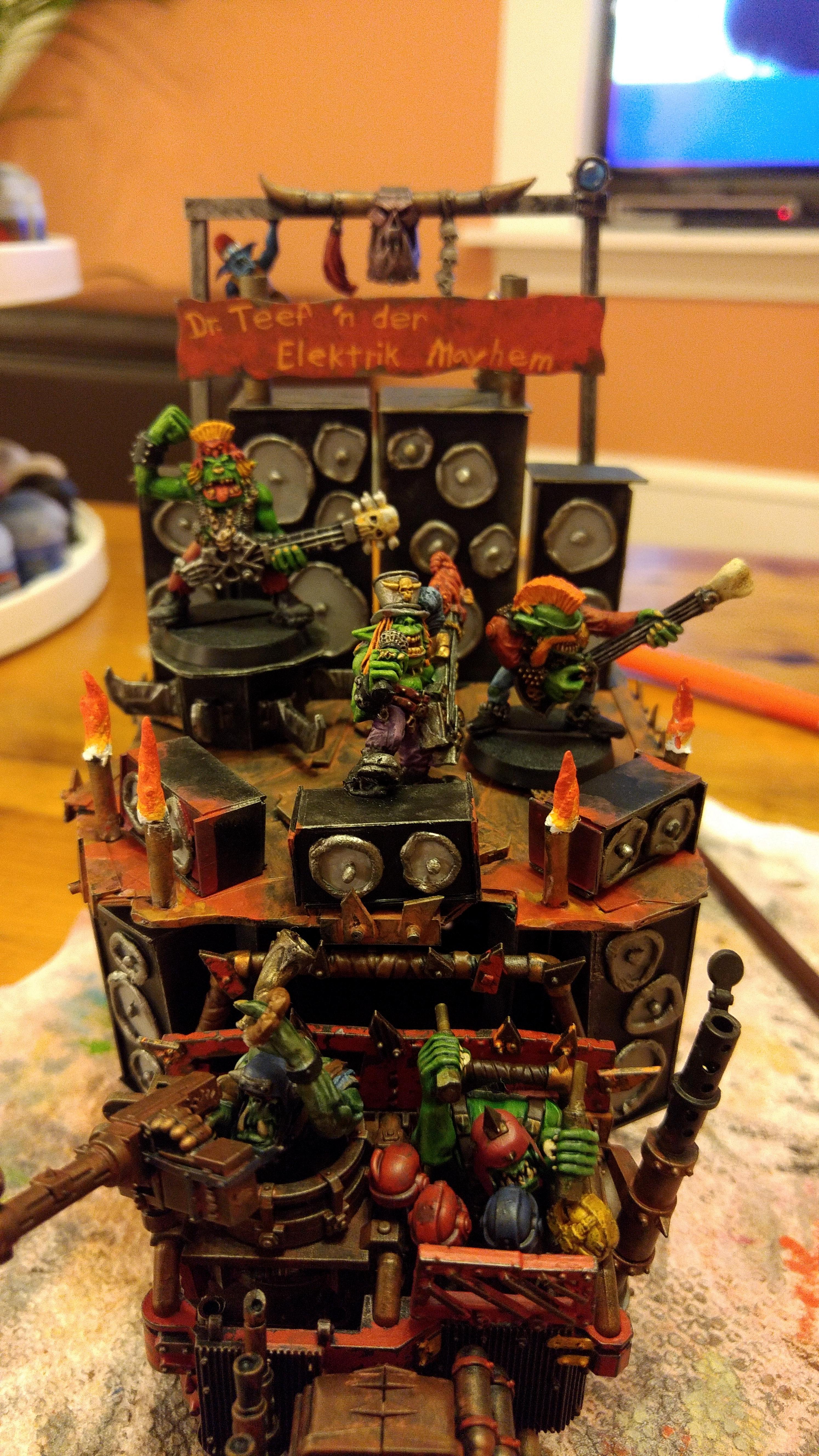 Elektrik Mayhem, Goff Rocker, Orks, Trukk