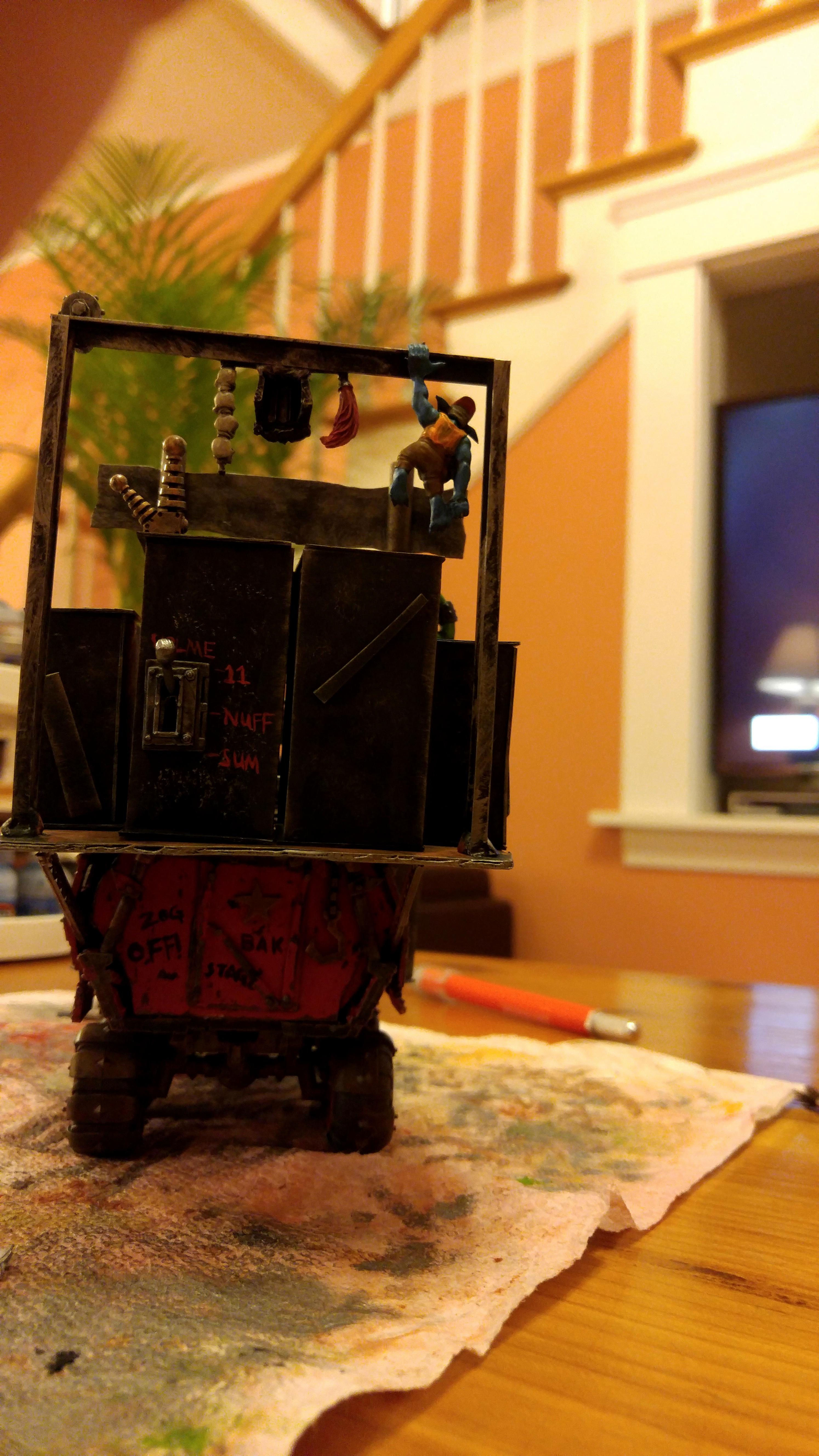 Elektrik Mayhem, Goff Rocker, Orks, Trukk
