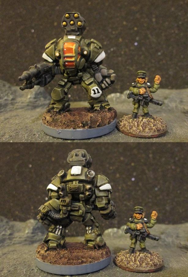 15mm, Mecha, Havelock Battlesuit