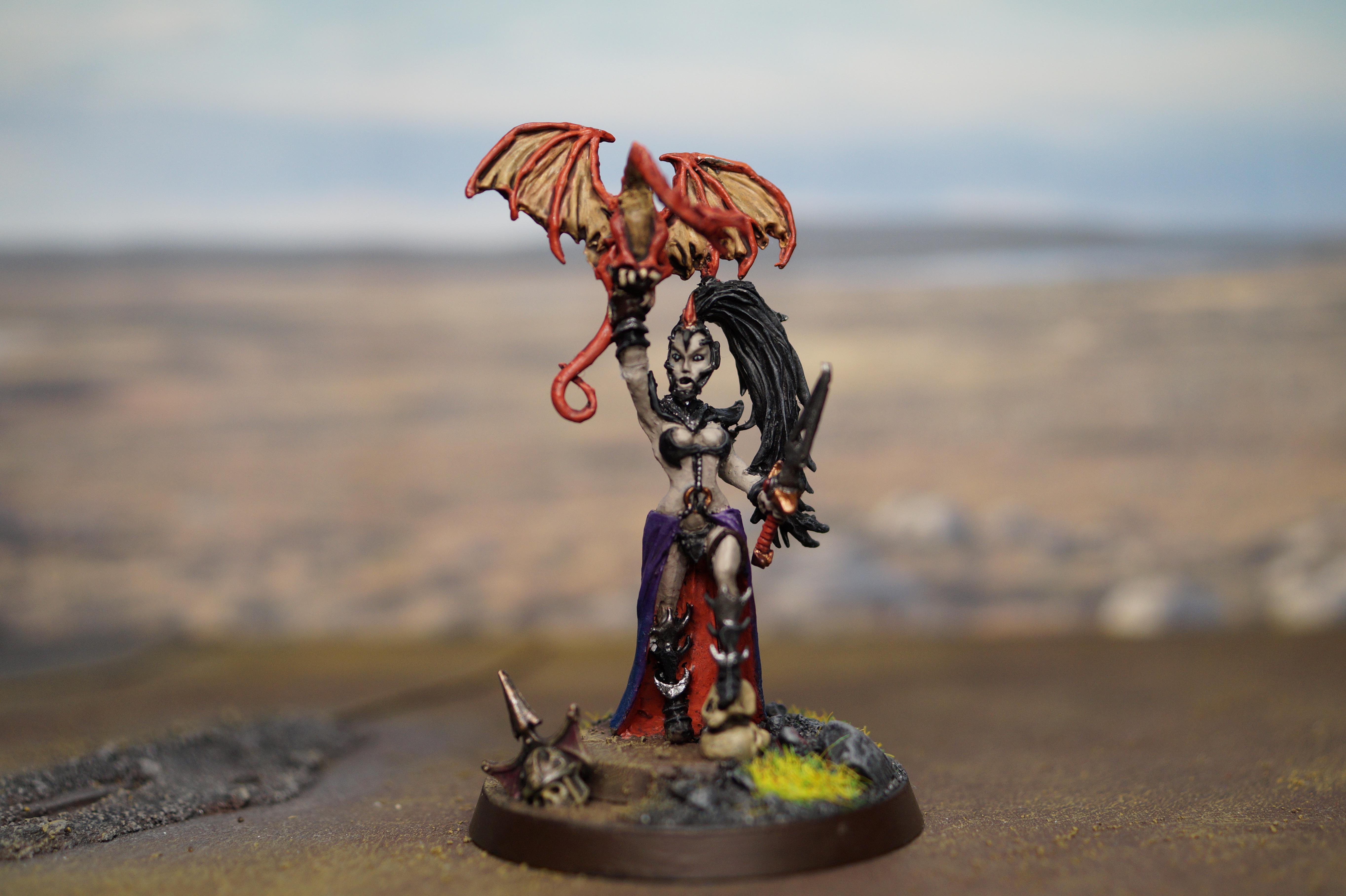 Age Of Sigmar, Dark Elves, Gift, Halloween, Sorceress