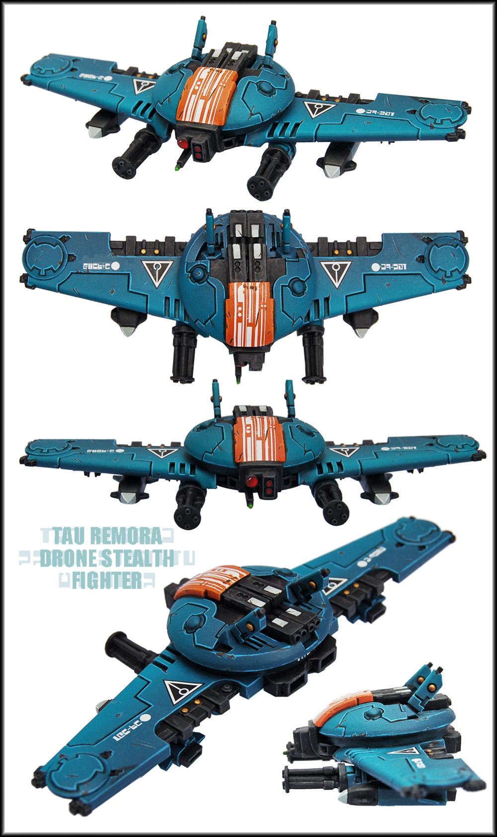 Conversion, Drone, Drone Fighter, Forge World, Remora, Tau, Tau Empire