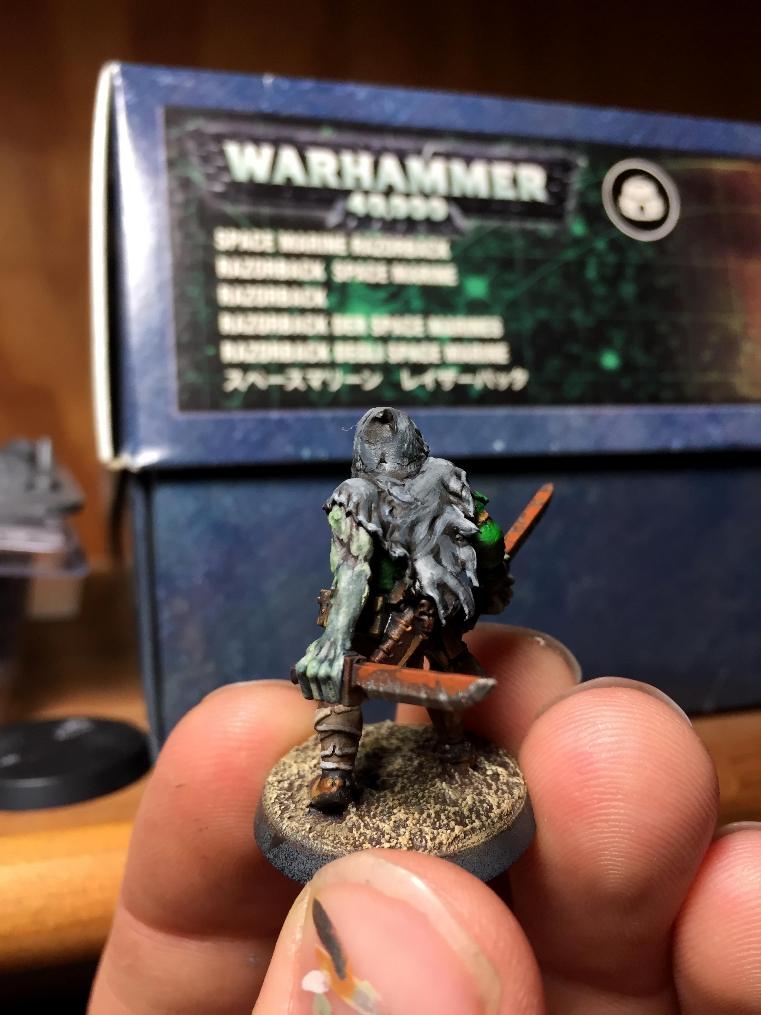Ganger, Greenstuff, Knife, Rust, Terry, Weathered, Zombie