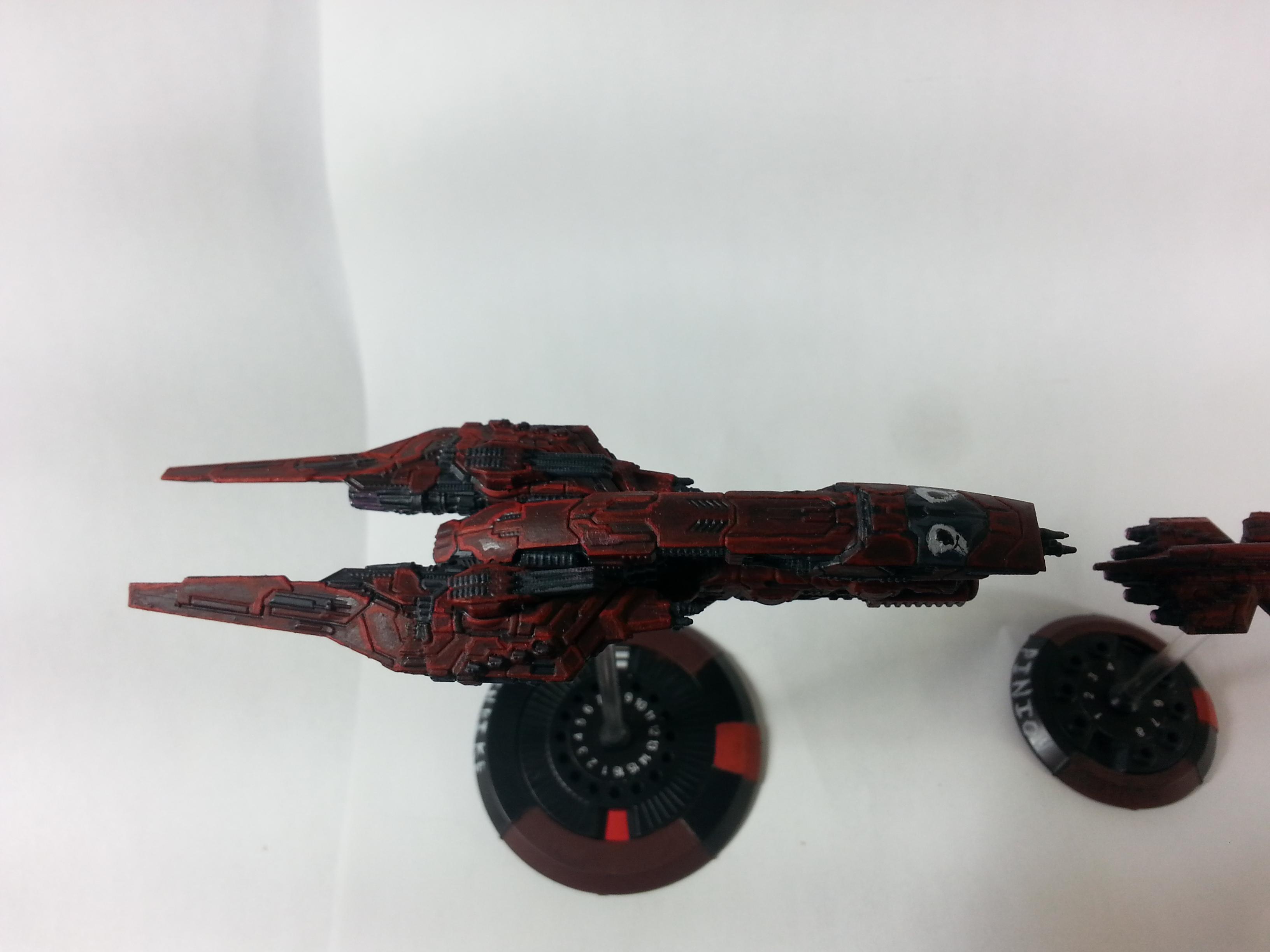 Dakka Painting Contest 2016, Dropfleet Commander, Not Actually How Bird Skulls Look, Pew Pew!, Spaceships, Zappo!