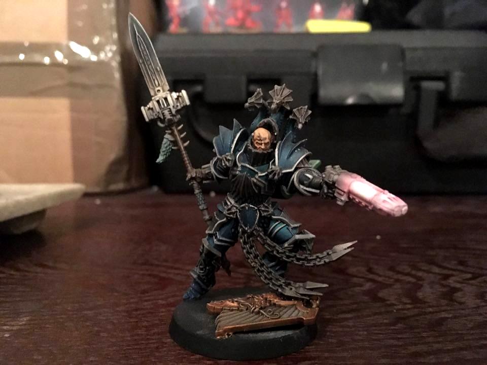 Alpha Legion, Alpha Legion Lord Of War, Alpha Legion Primarch, Alpharius, Alpharius Conversion, Primarch