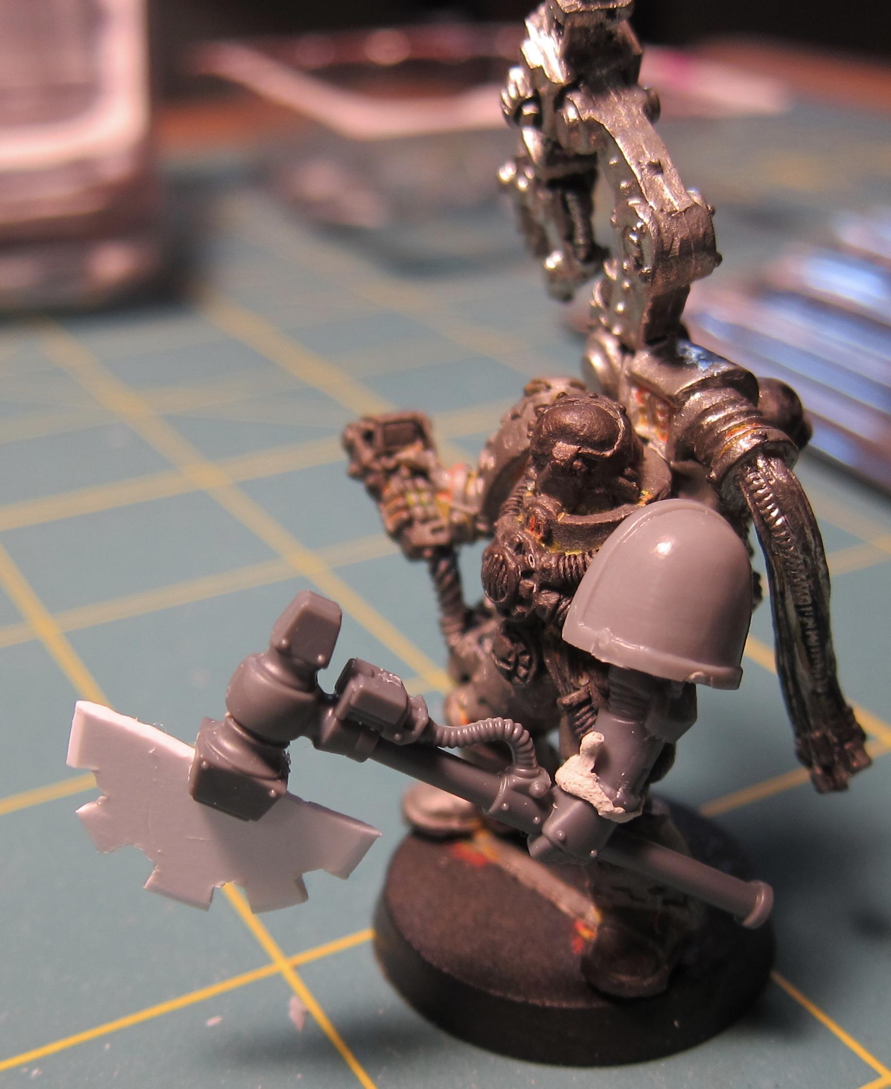 axe centered