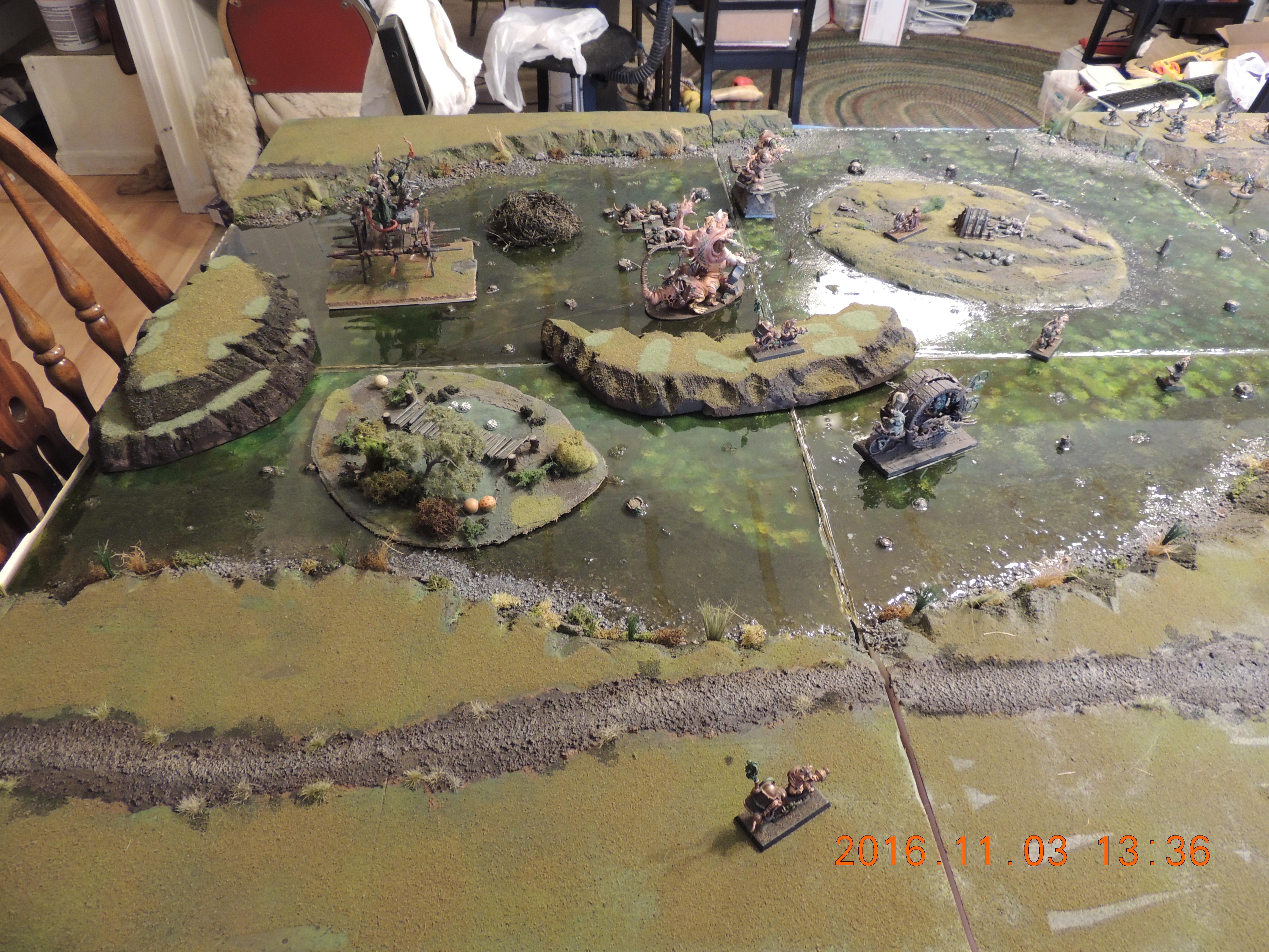 Board, Swamp, Terrain