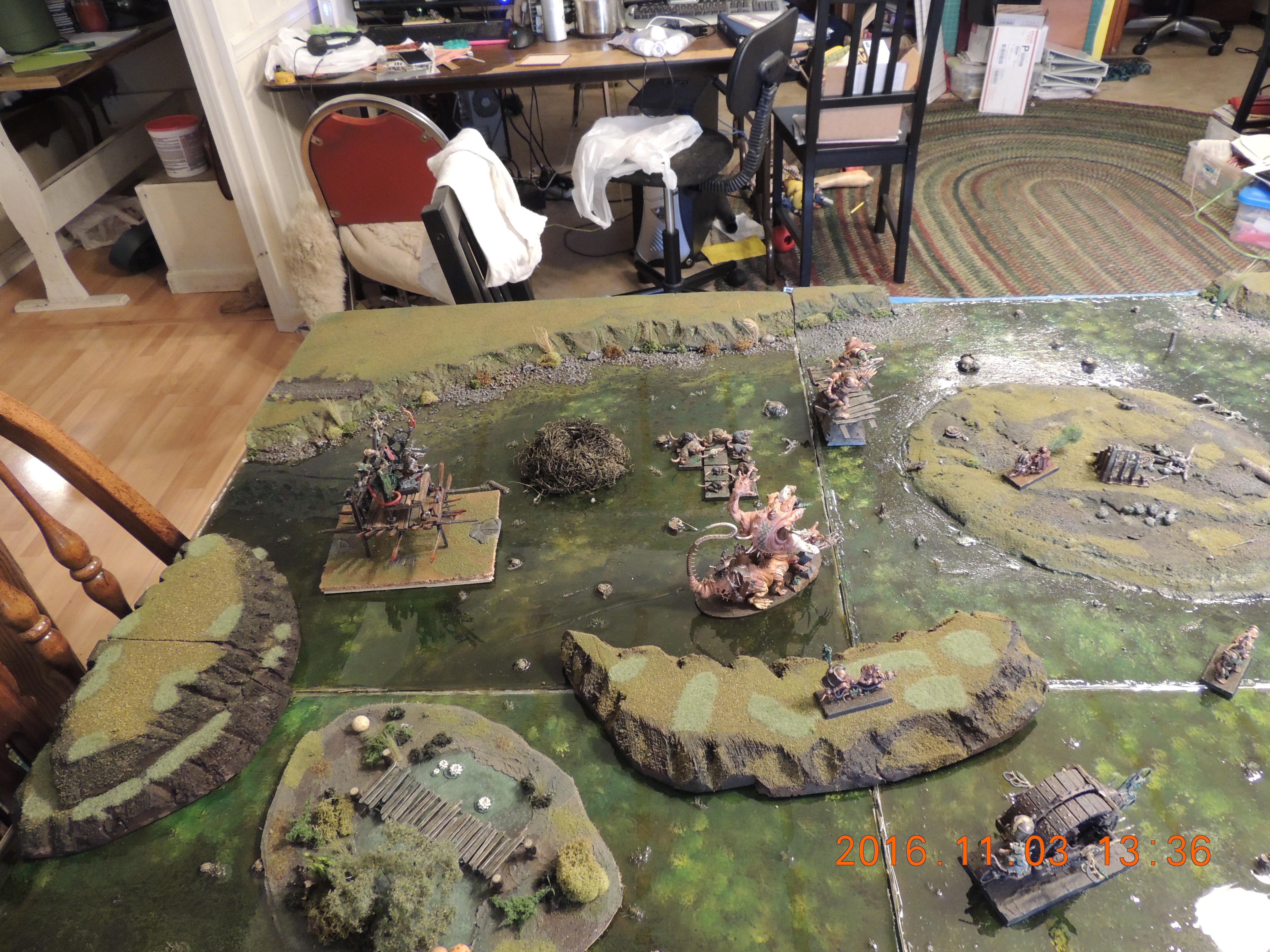Board, Swamp, Terrain