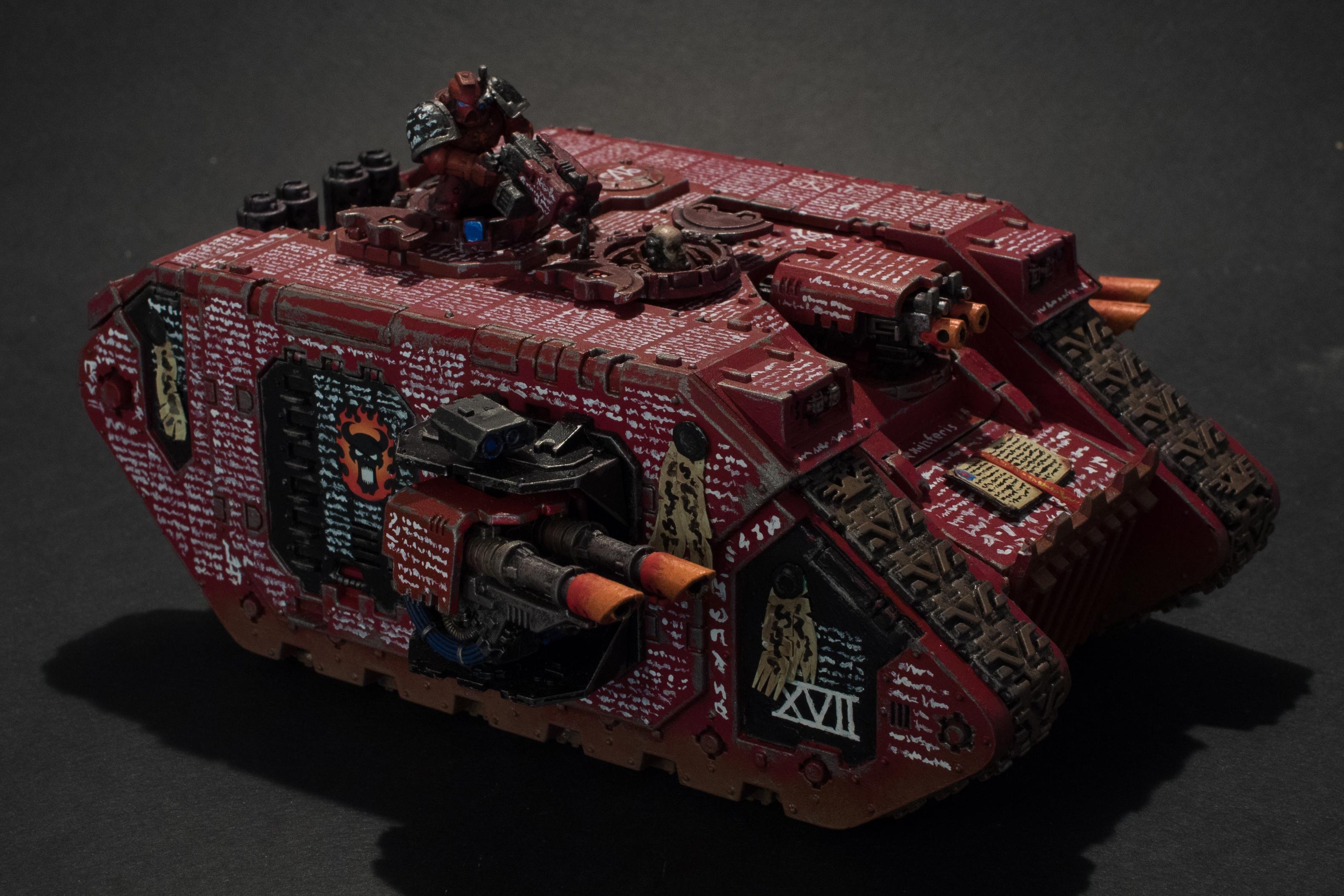 Chaos, Land Raider, Space Marines, Tank, Word Bearers