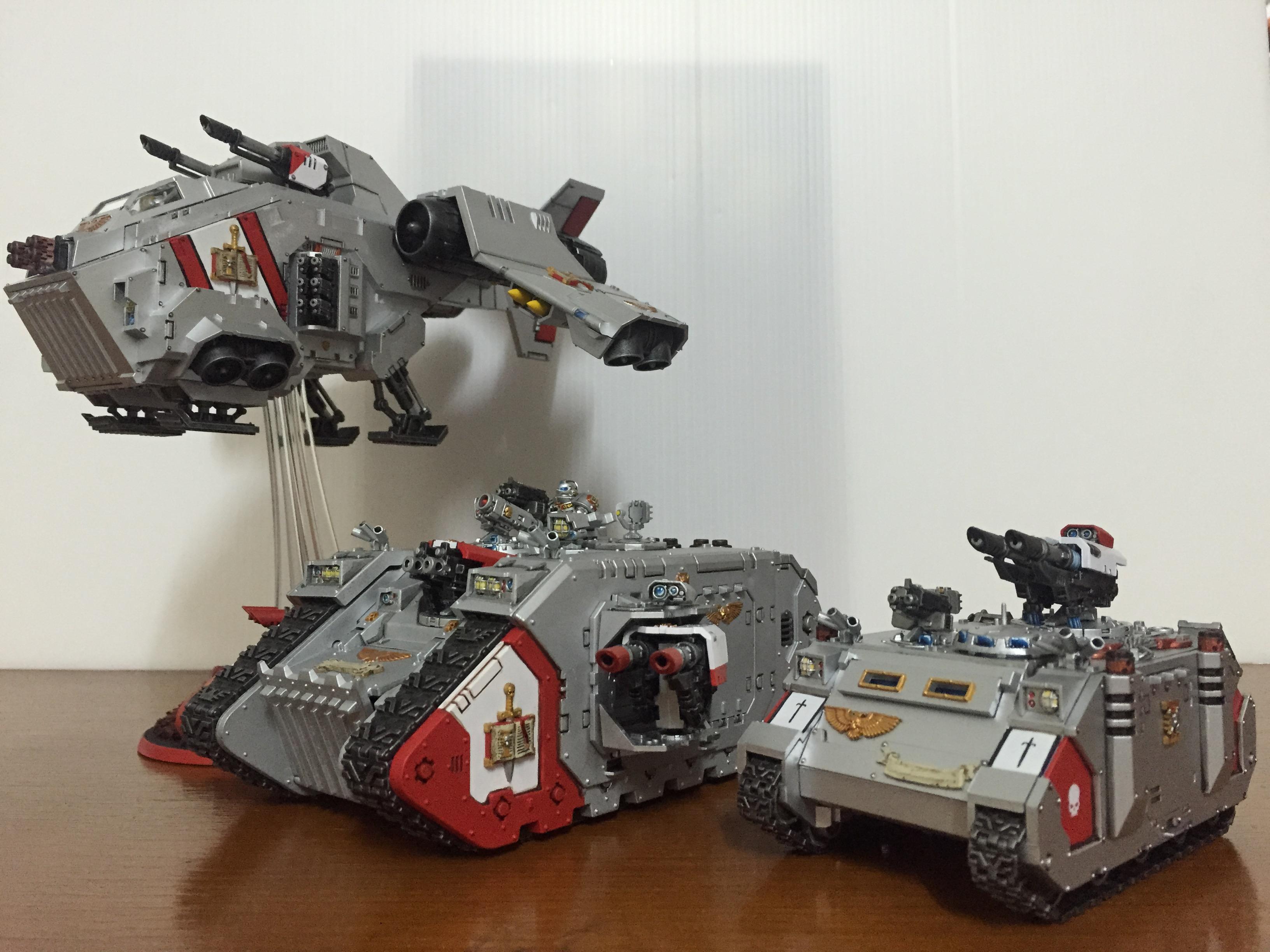 Grey Knights, Land Raider, Razorback, Stormraven