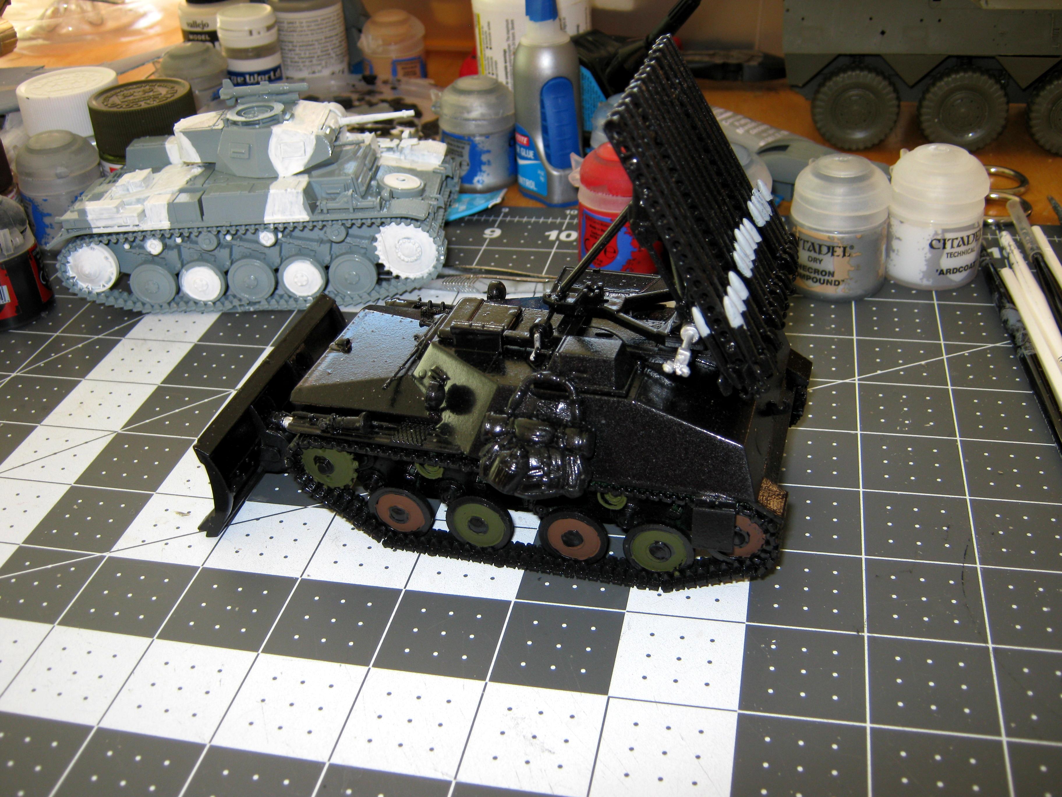 Artillery, Conversion, Light Tank, Rocket Launcher, Soviet, Tank, World War 2