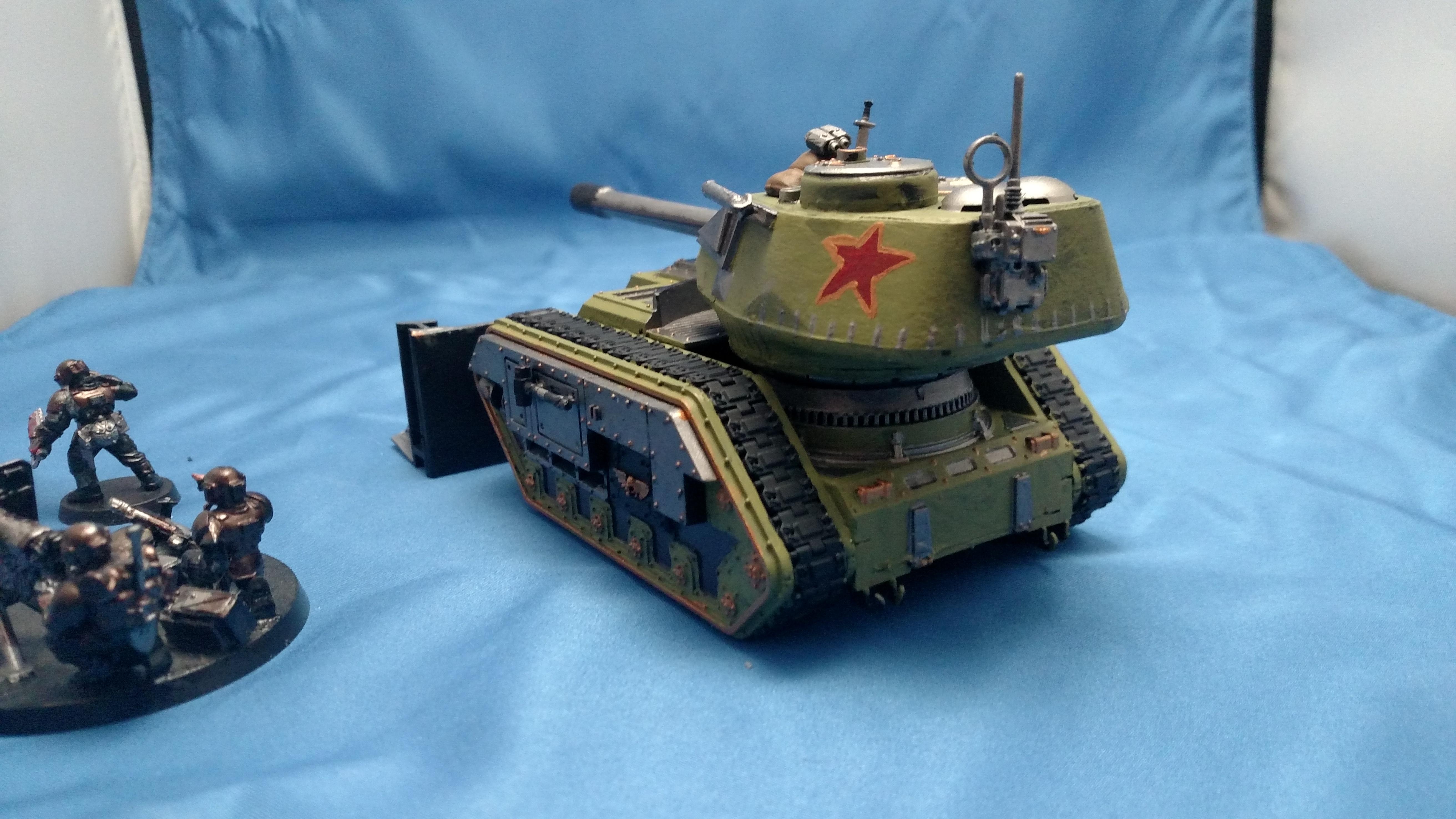 Sasha, Vanquisher rear. 