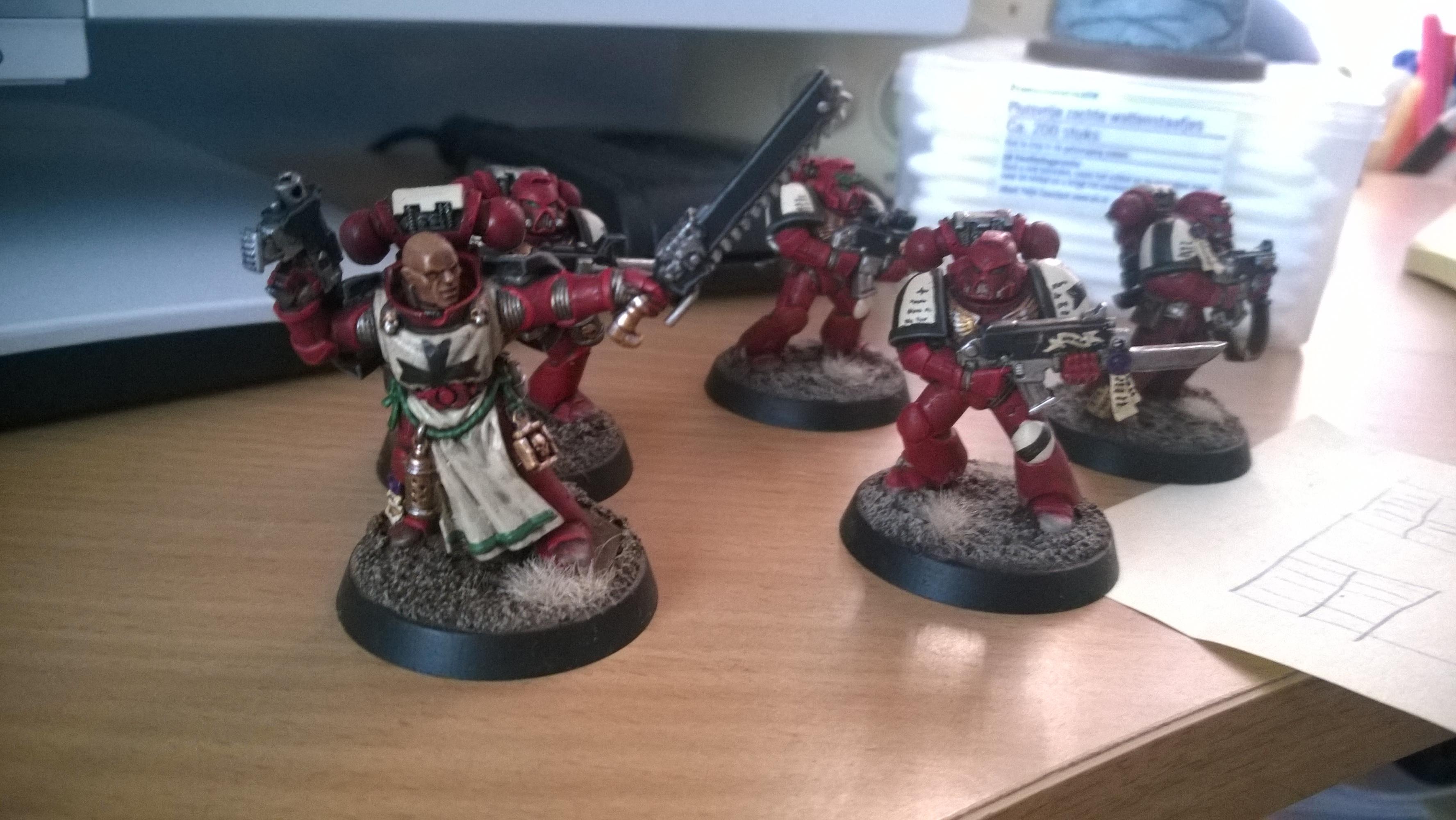 Space Marines, 40K Tactical squad Anton