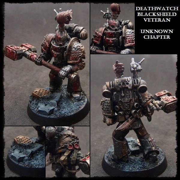 Deathwatch, Kill Team, Space Marines, Veteran, Warhammer 40,000, Weathered