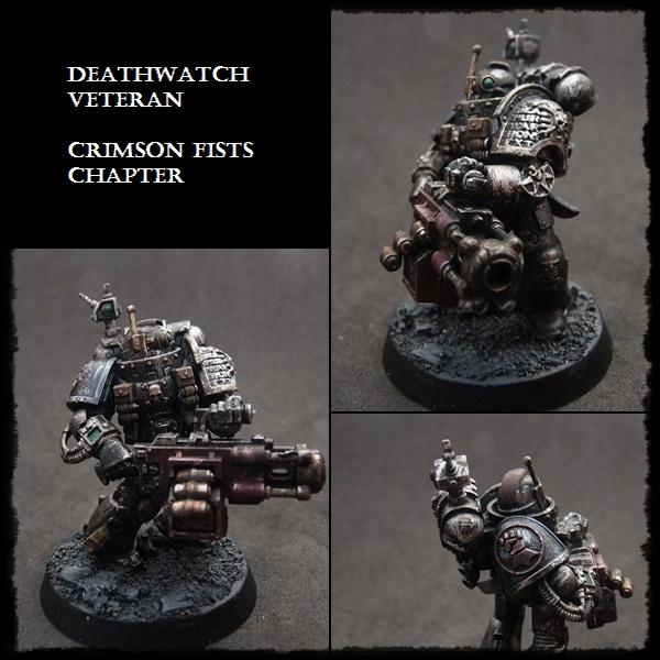 Deathwatch, Kill Team, Space Marines, Veteran, Warhammer 40,000, Weathered