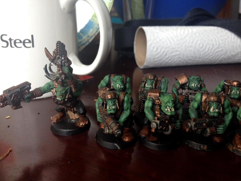 Boy, Fully Painted, Orks