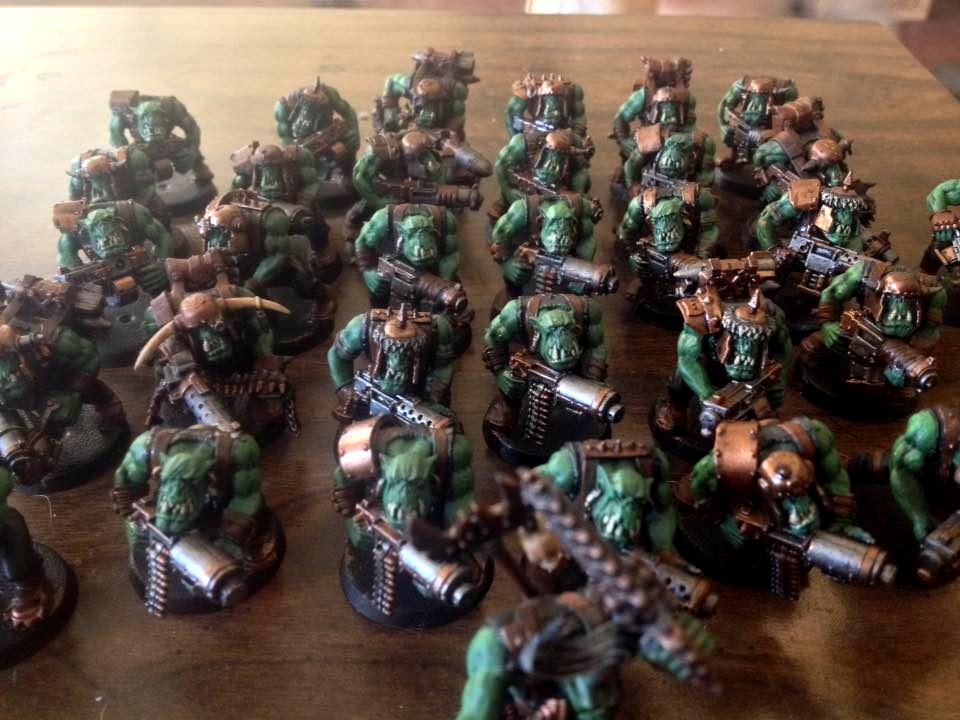 Boy, Fully Painted, Orks