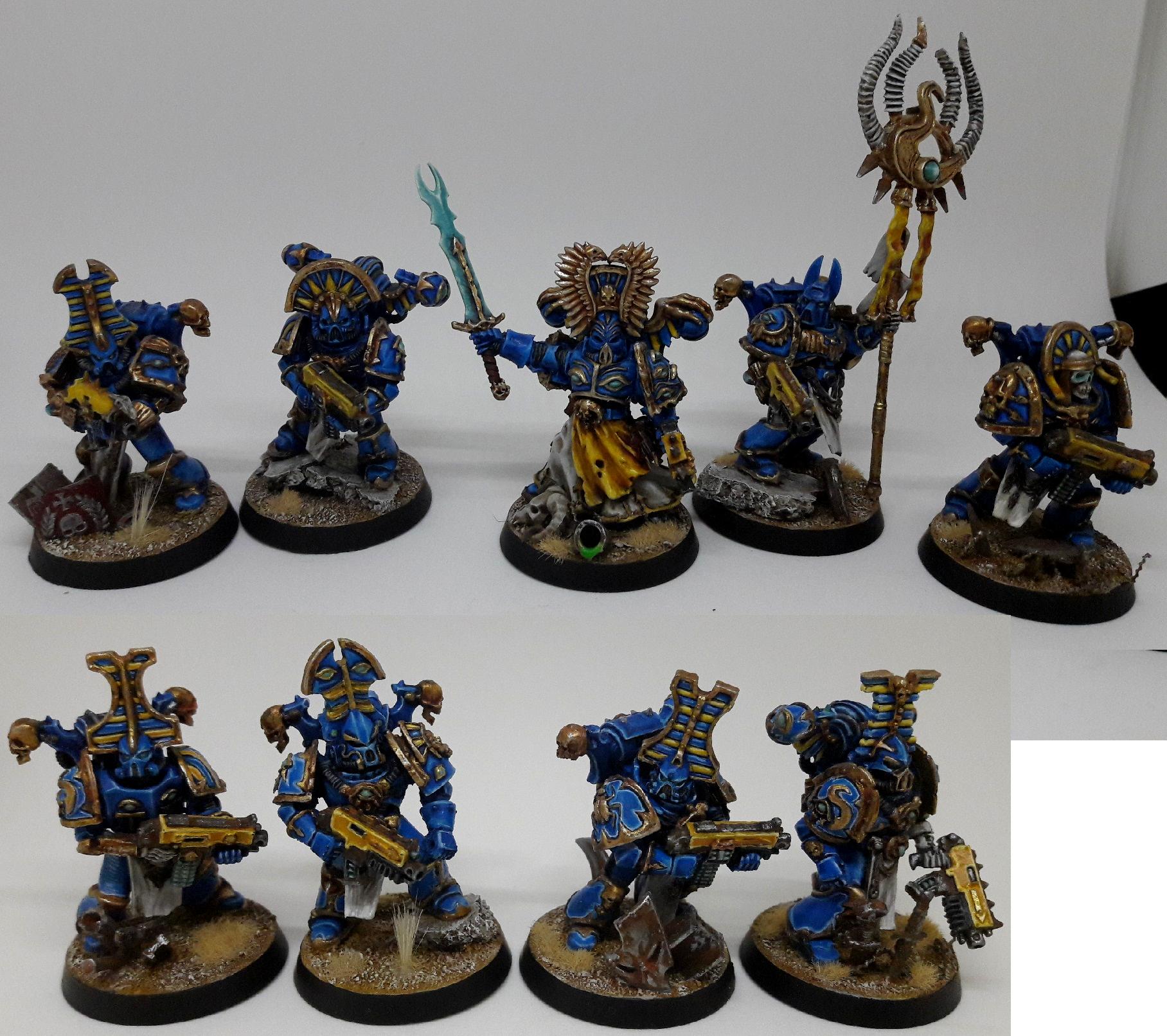 Chaos, Rubic Marines, Thousand Sons, Tzeentch