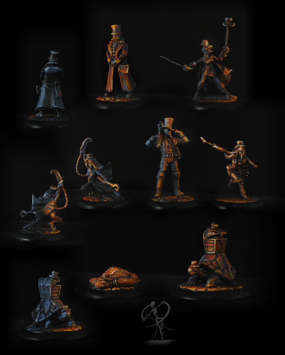 Group, Guild Ball, Non-Metallic Metal, Object Source Lighting, Union