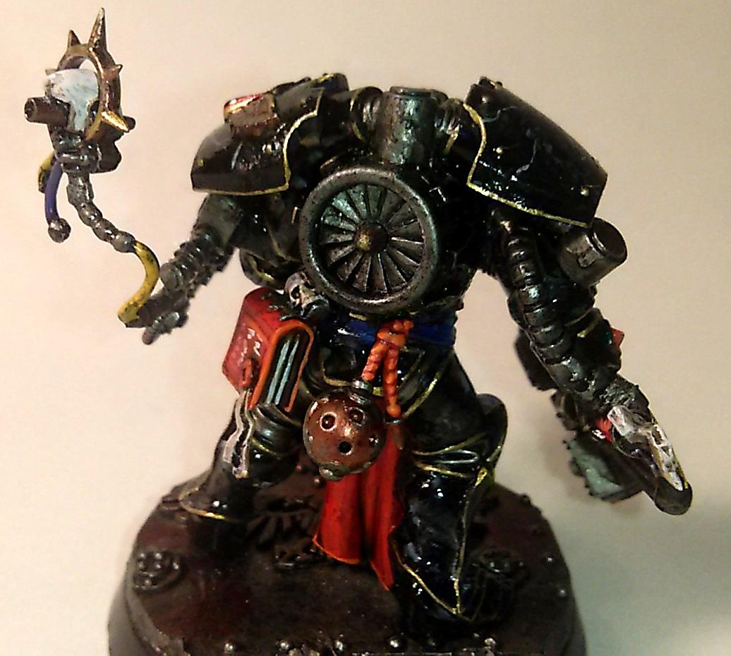 Inquisitor Terminator with servo skulls