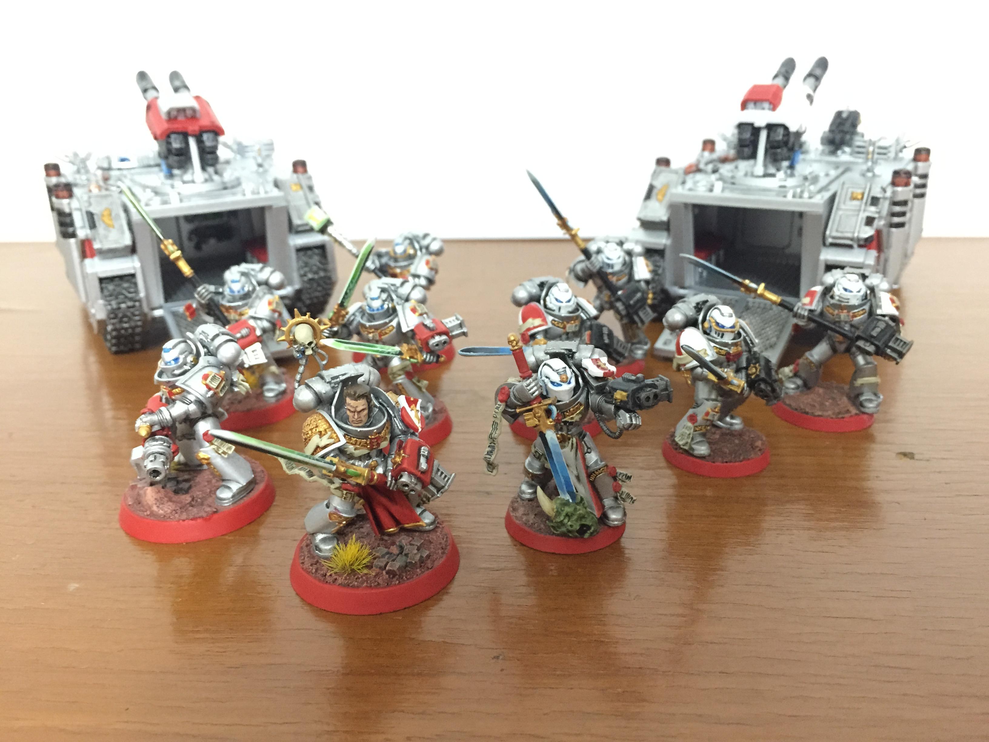 Grey Knights, Justicar, Purifier, Razorback, Strike Squad