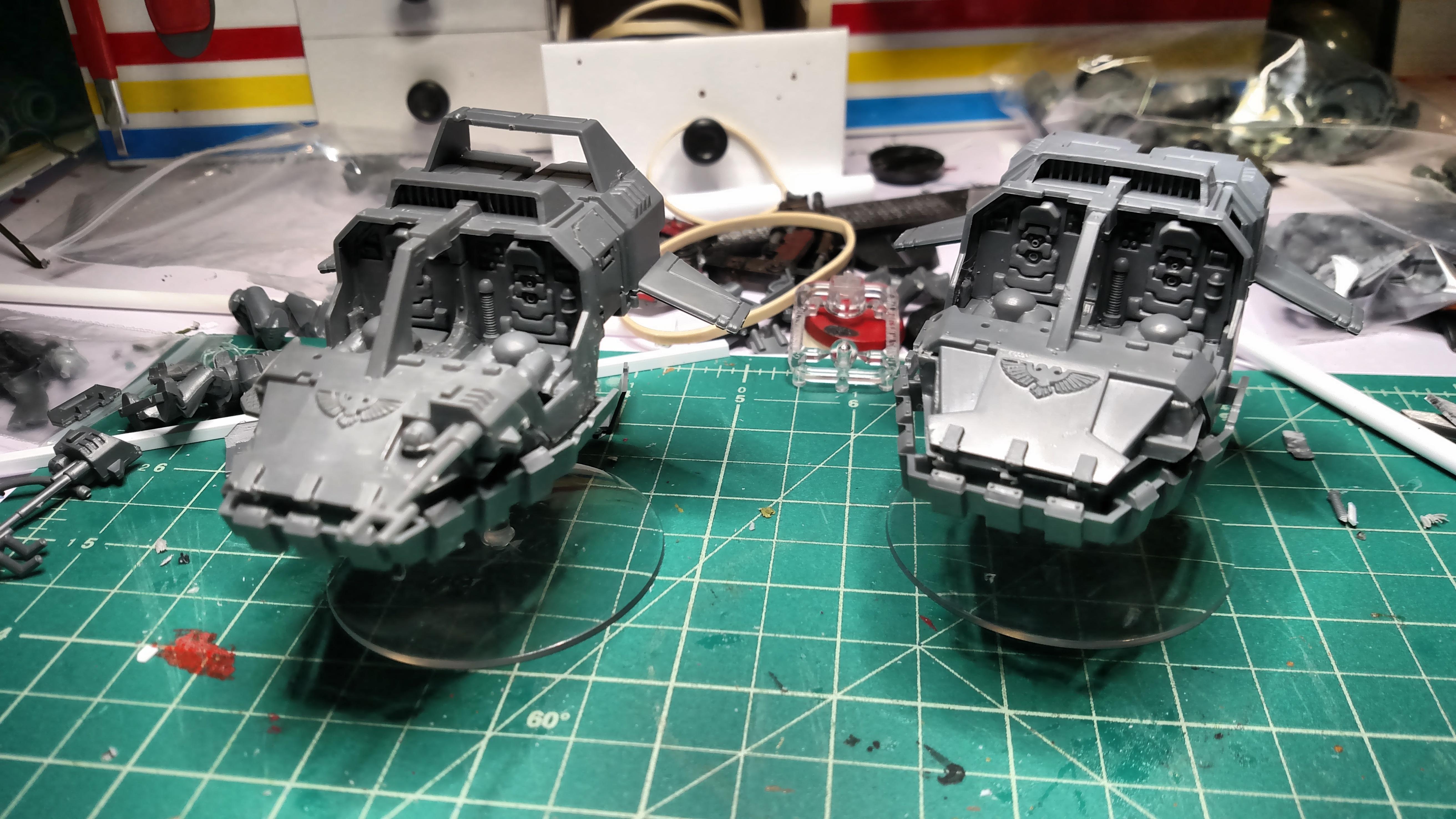 Land Speeders.  Pre-Tempest. 