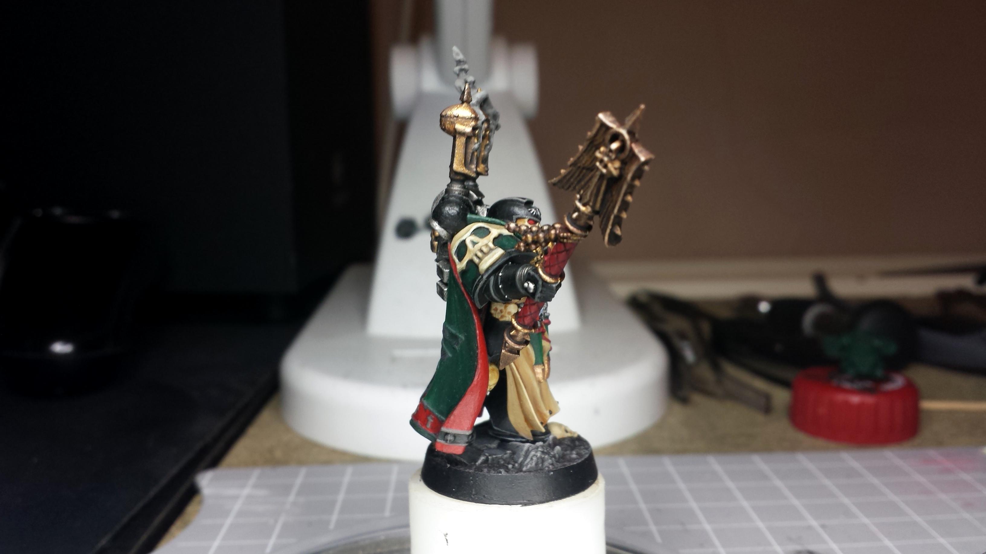 Chaplain, Dark Angels, Interrogator Chaplain, Plasma, Seraphicus, Smoke