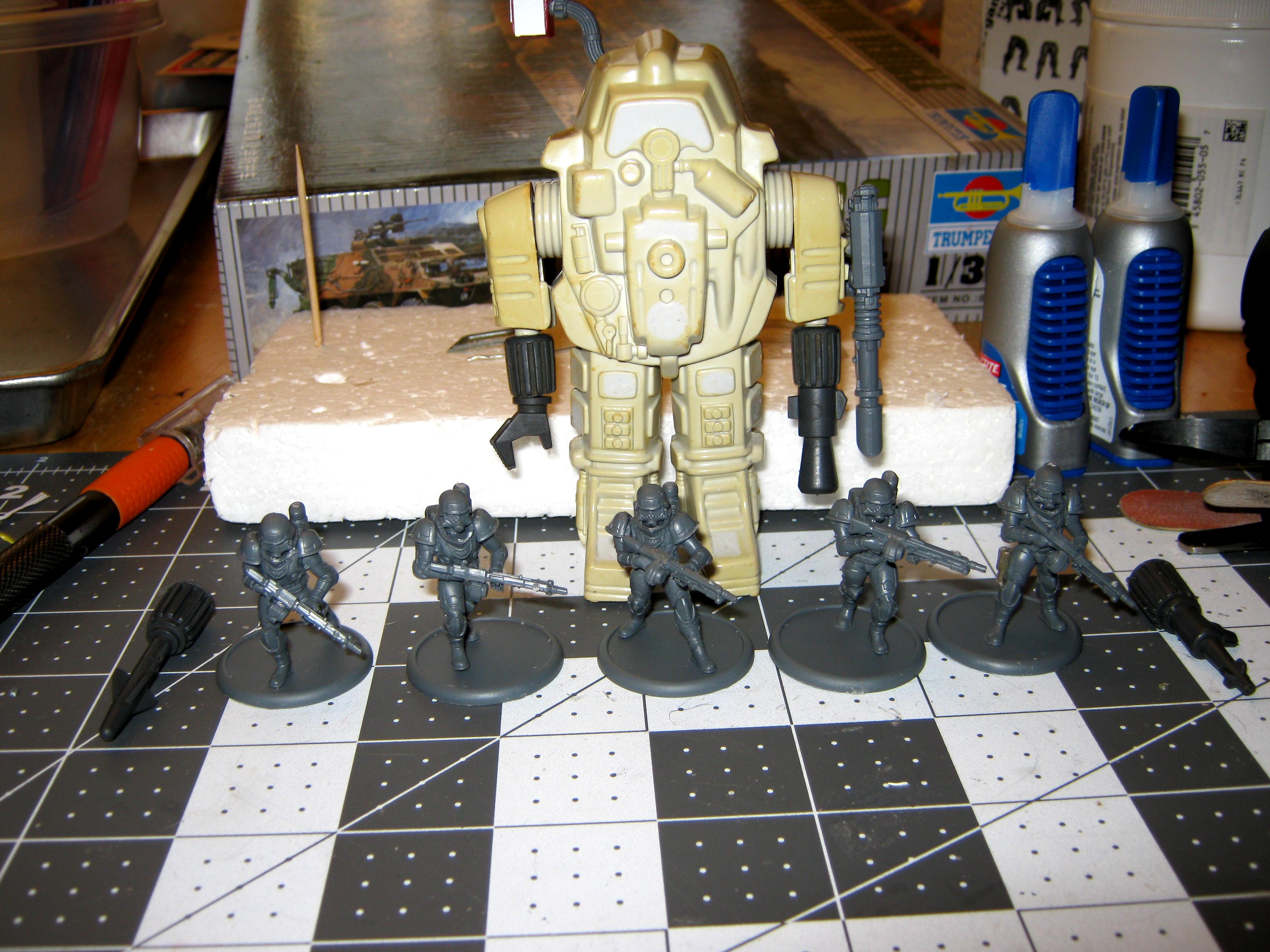 Dreamforge Games, Eisenkern, Iron Core, Storm Troopers