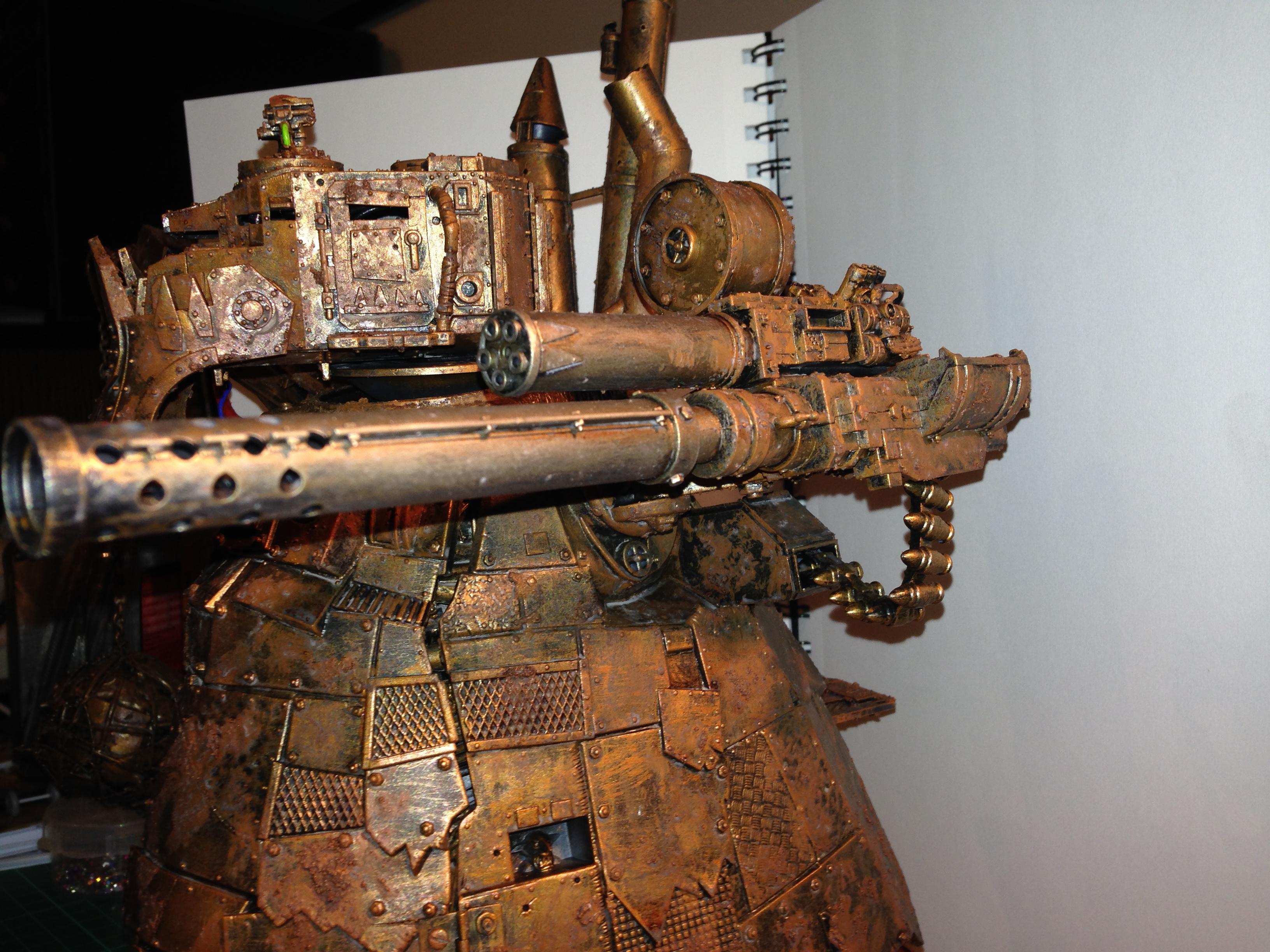 Conversion, Dakka Dakka!!, Deffarsenal, Kustum, Stompa, Too Many Gunz?, Work In Progress