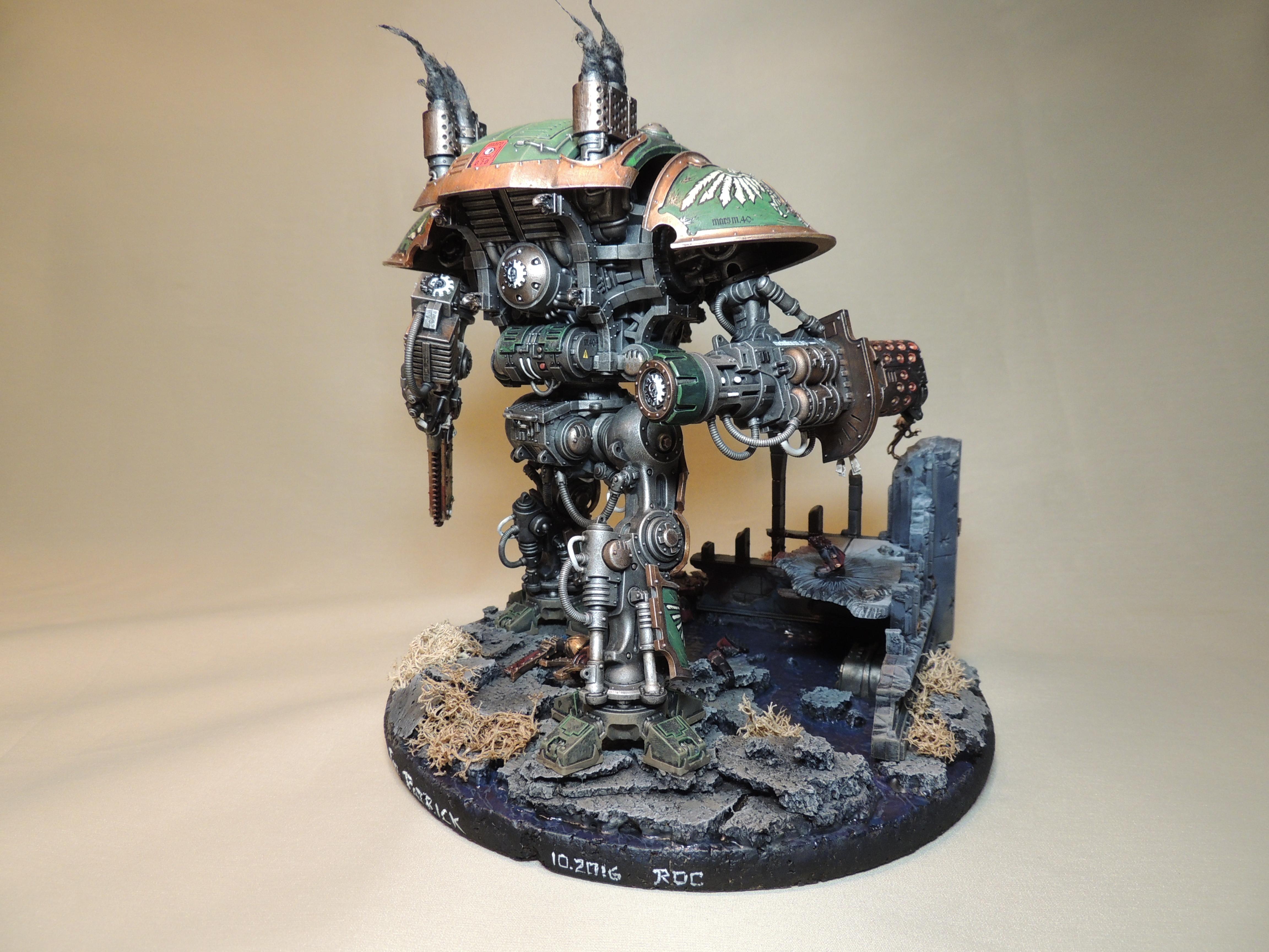 Blood, Diorama, Robot, Terrain, Warhammer 40,000, Warhammer Fantasy