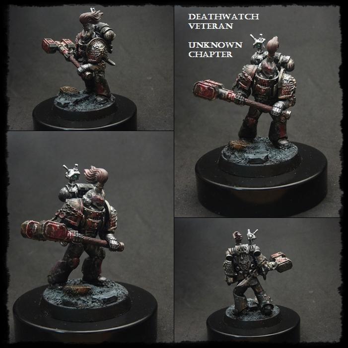 Deathwatch, Kill Team, Space Marines, Veteran, Warhammer 40,000, Weathered