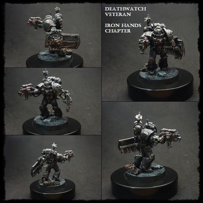 Deathwatch, Kill Team, Space Marines, Veteran, Warhammer 40,000, Weathered
