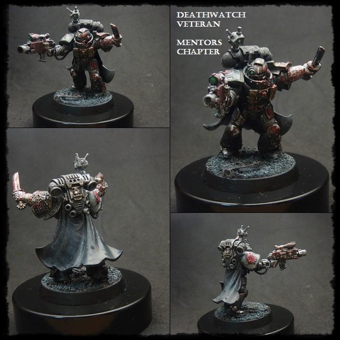 Deathwatch, Kill Team, Space Marines, Veteran, Warhammer 40,000, Weathered
