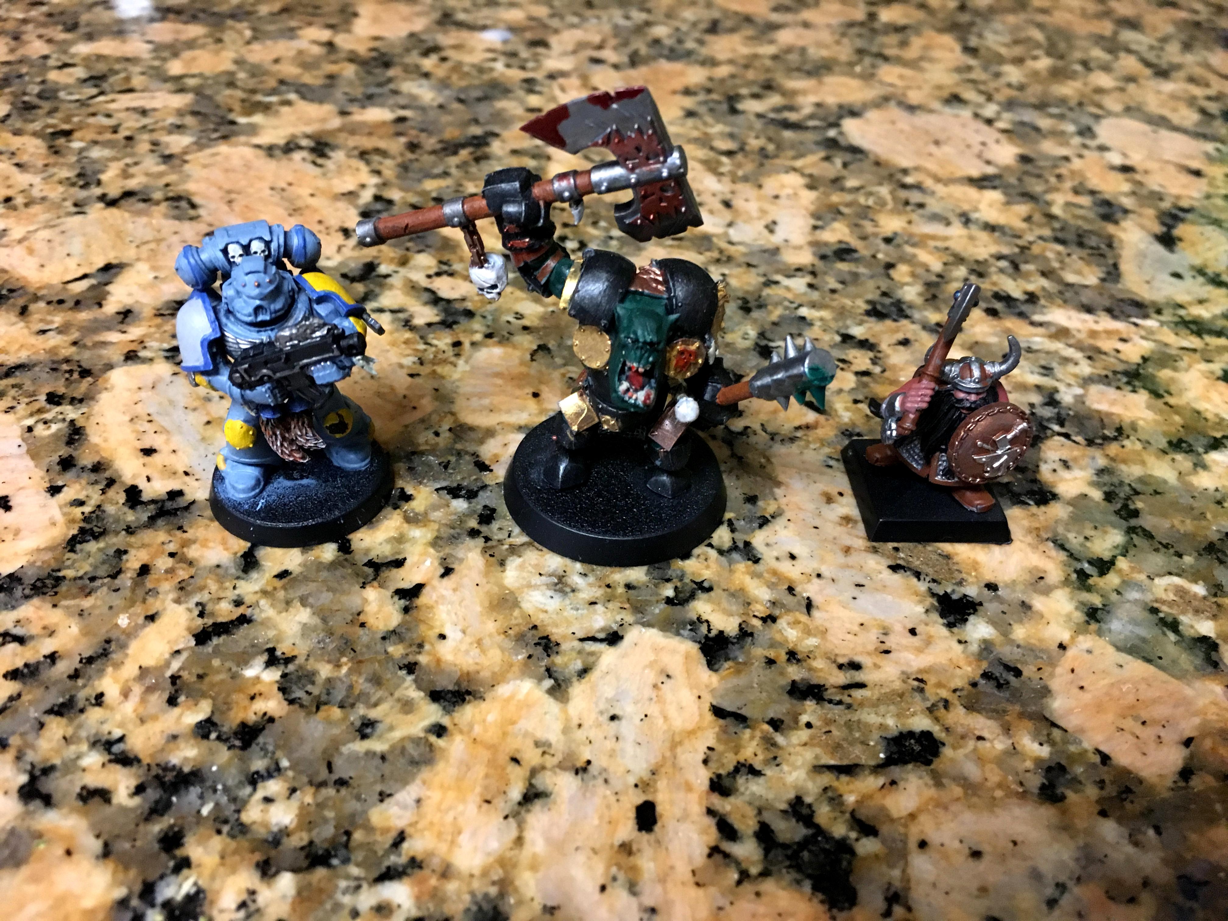 Reps of Three Armies