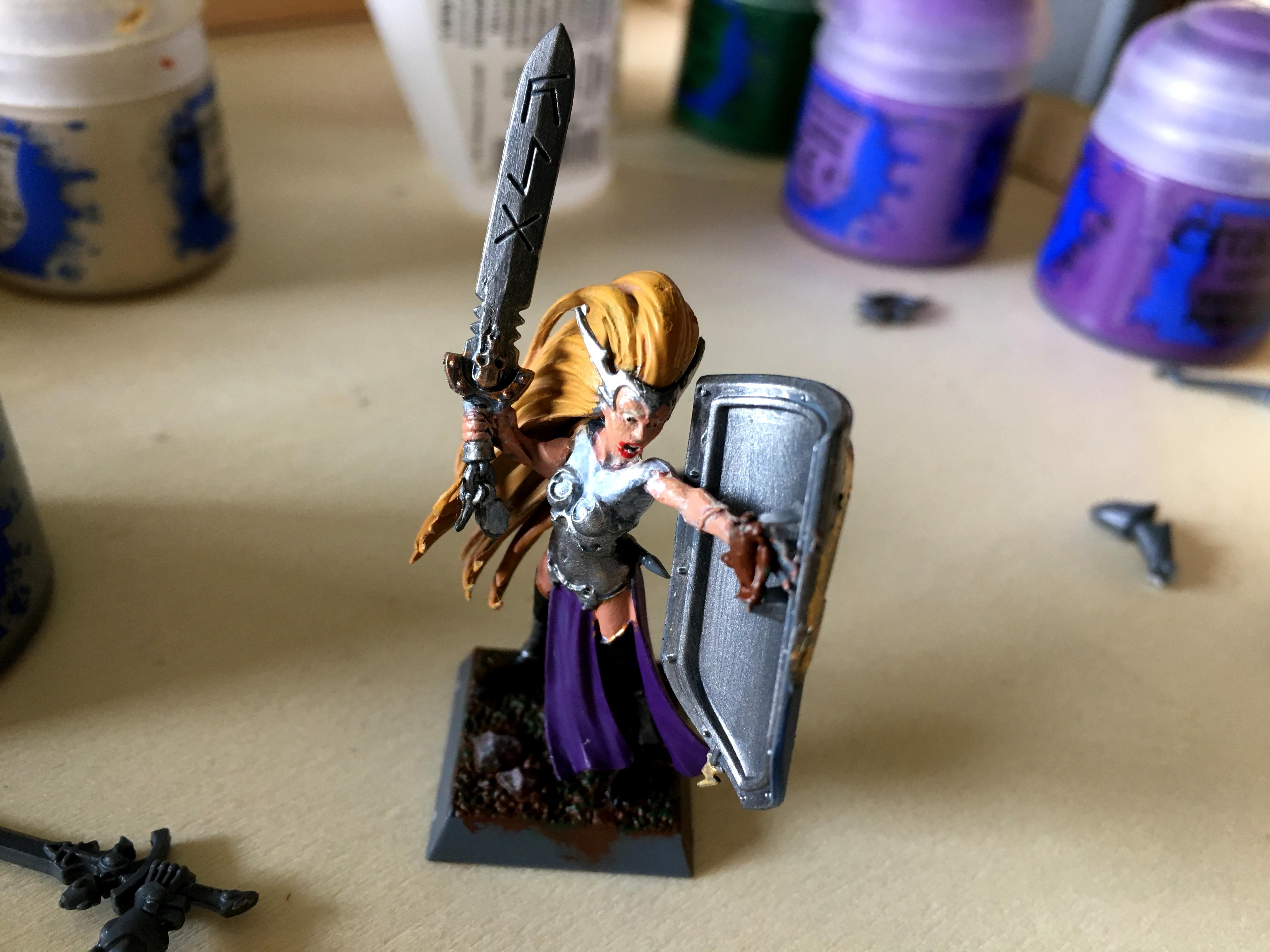 Half-elf paladin conversion