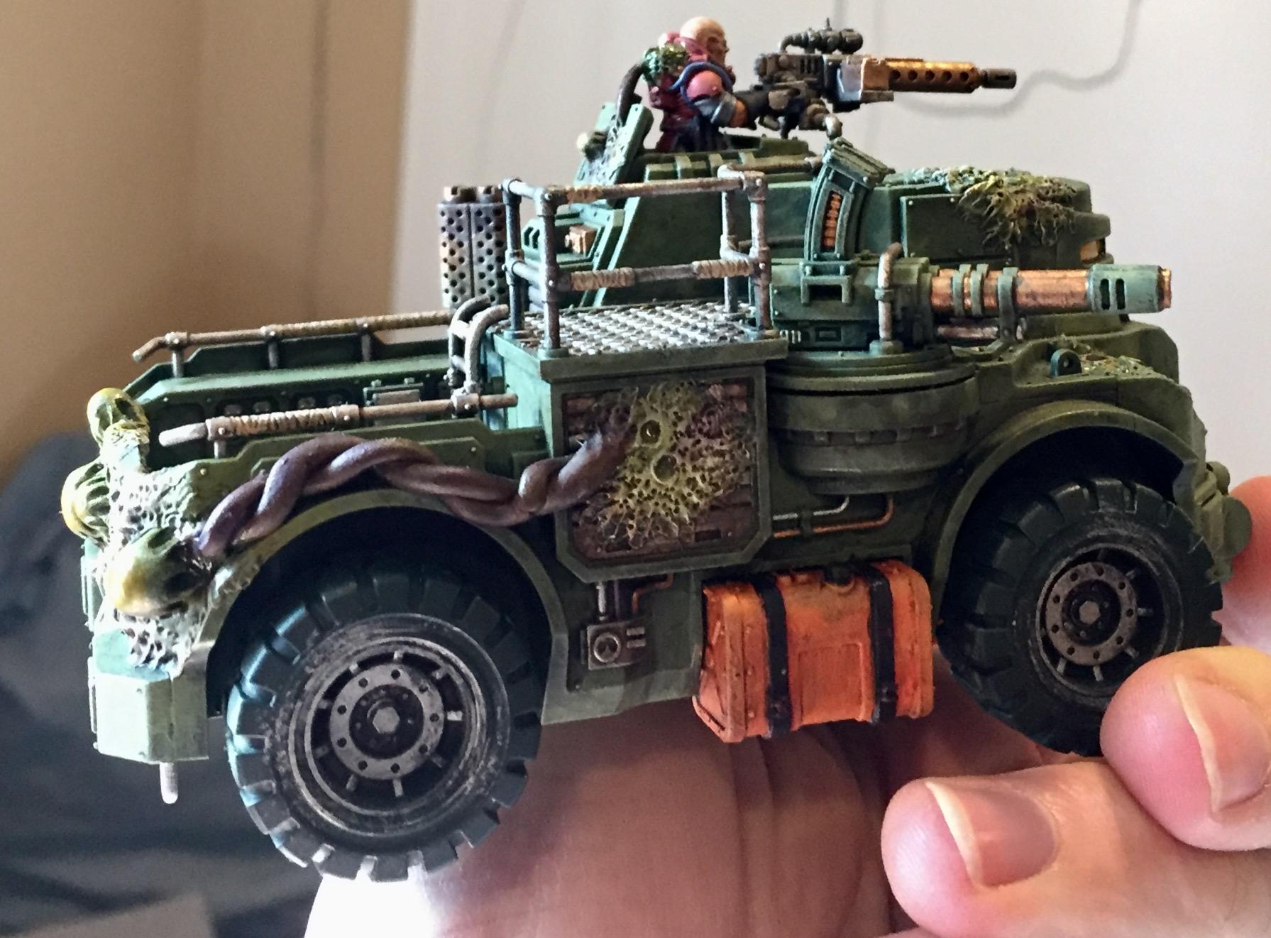 Cult, Cultists, Games Workshop, Genestealer Cult, Gsc, Nurgle, Truck, Warhammer 40,000