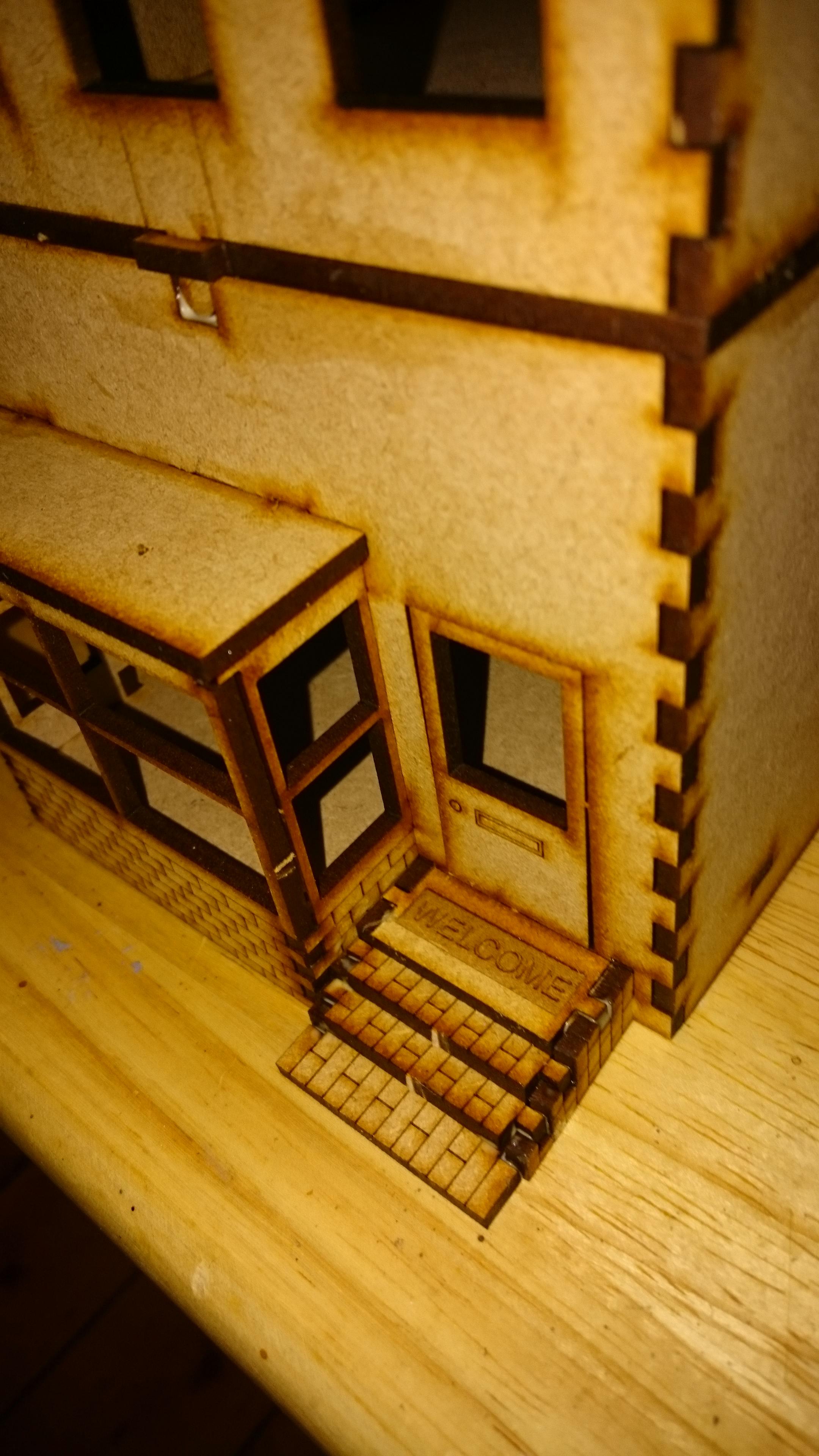 Terrain, Chinese Restaurant build