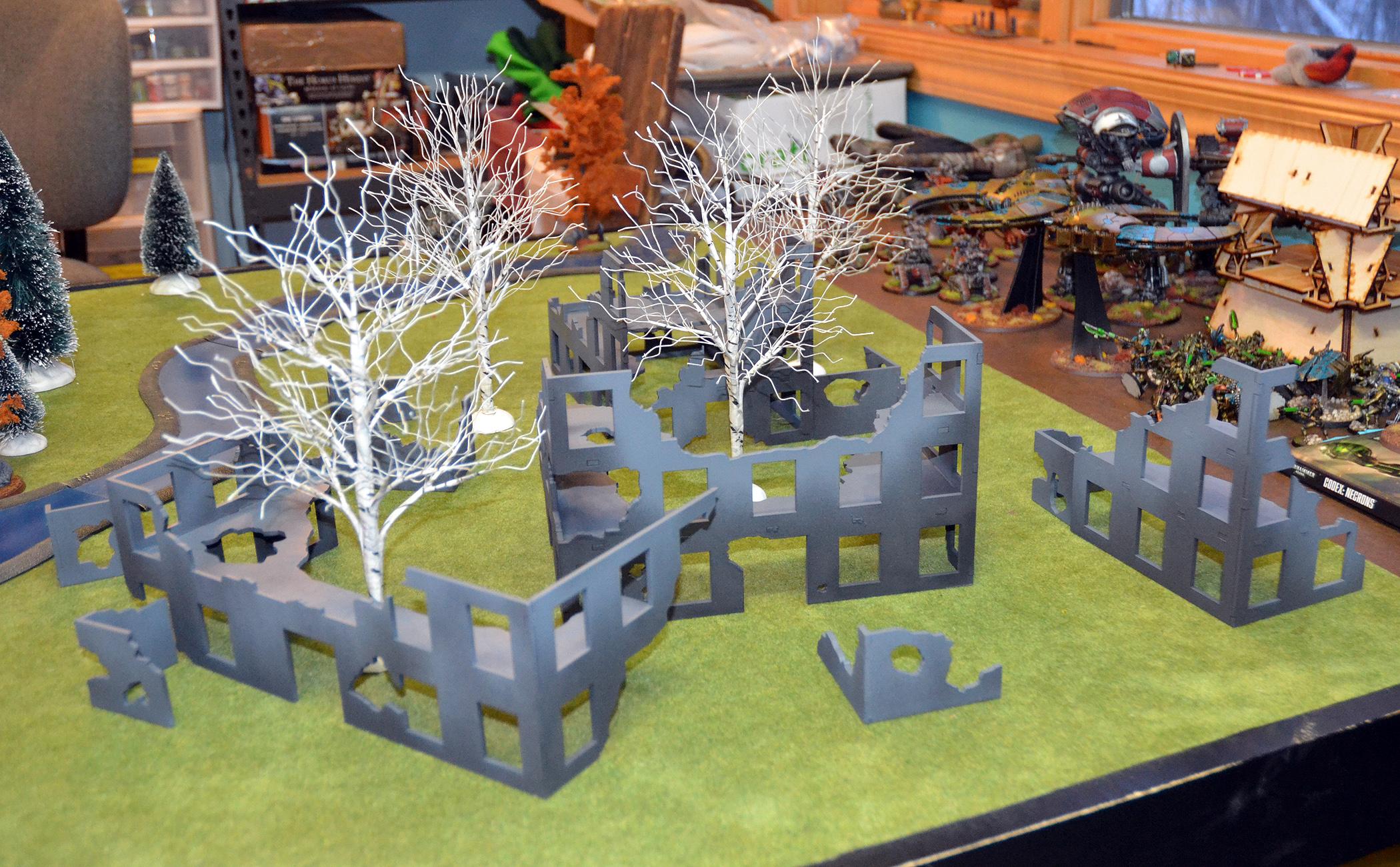 Terrain, Warhammer 40,000, Winter Table