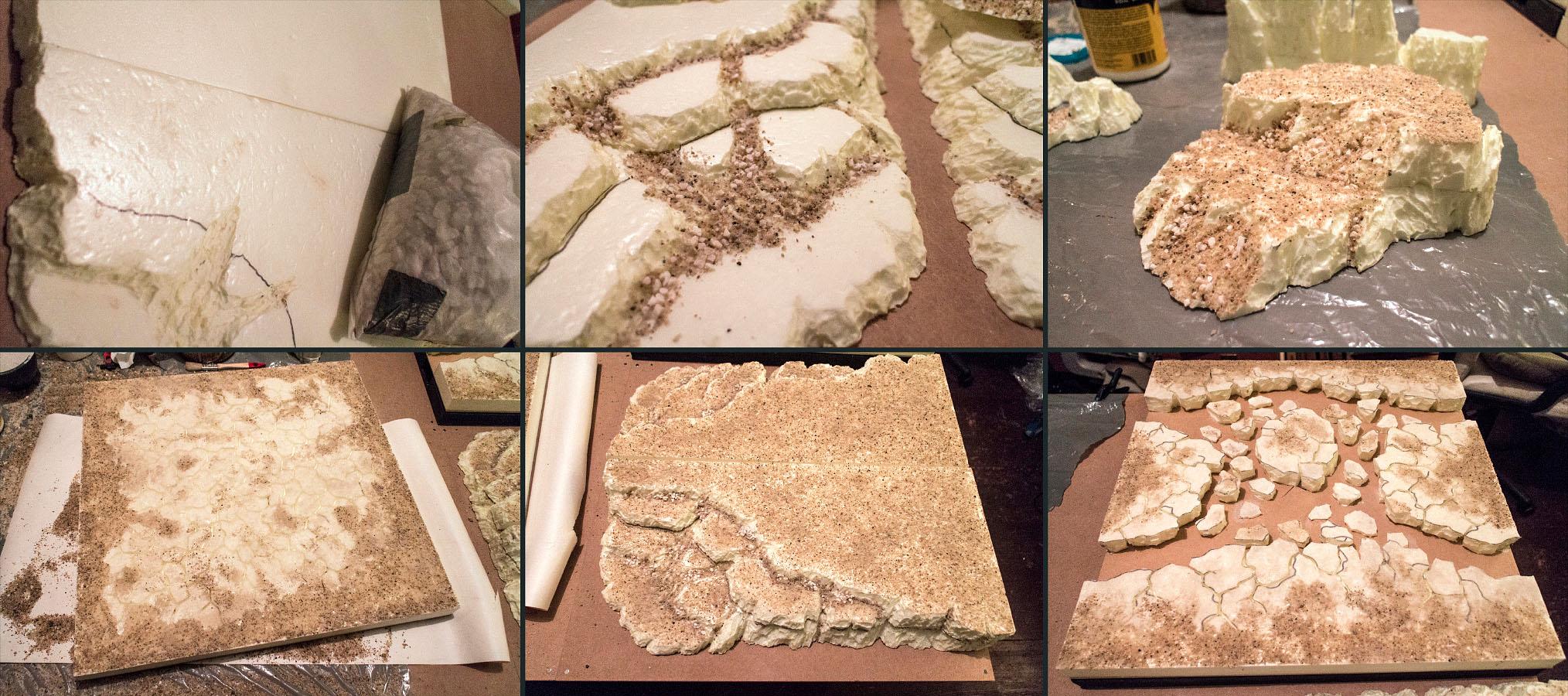 Lava terrain WIP p.4