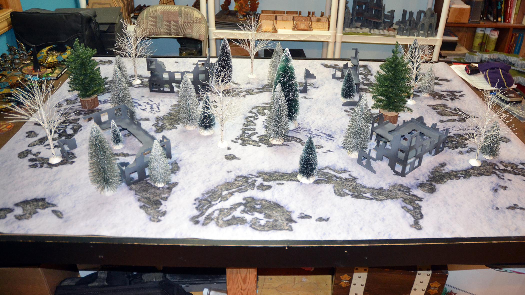 Winter Table (WIP 1) - Winter Table (WIP 1) - Gallery - DakkaDakka