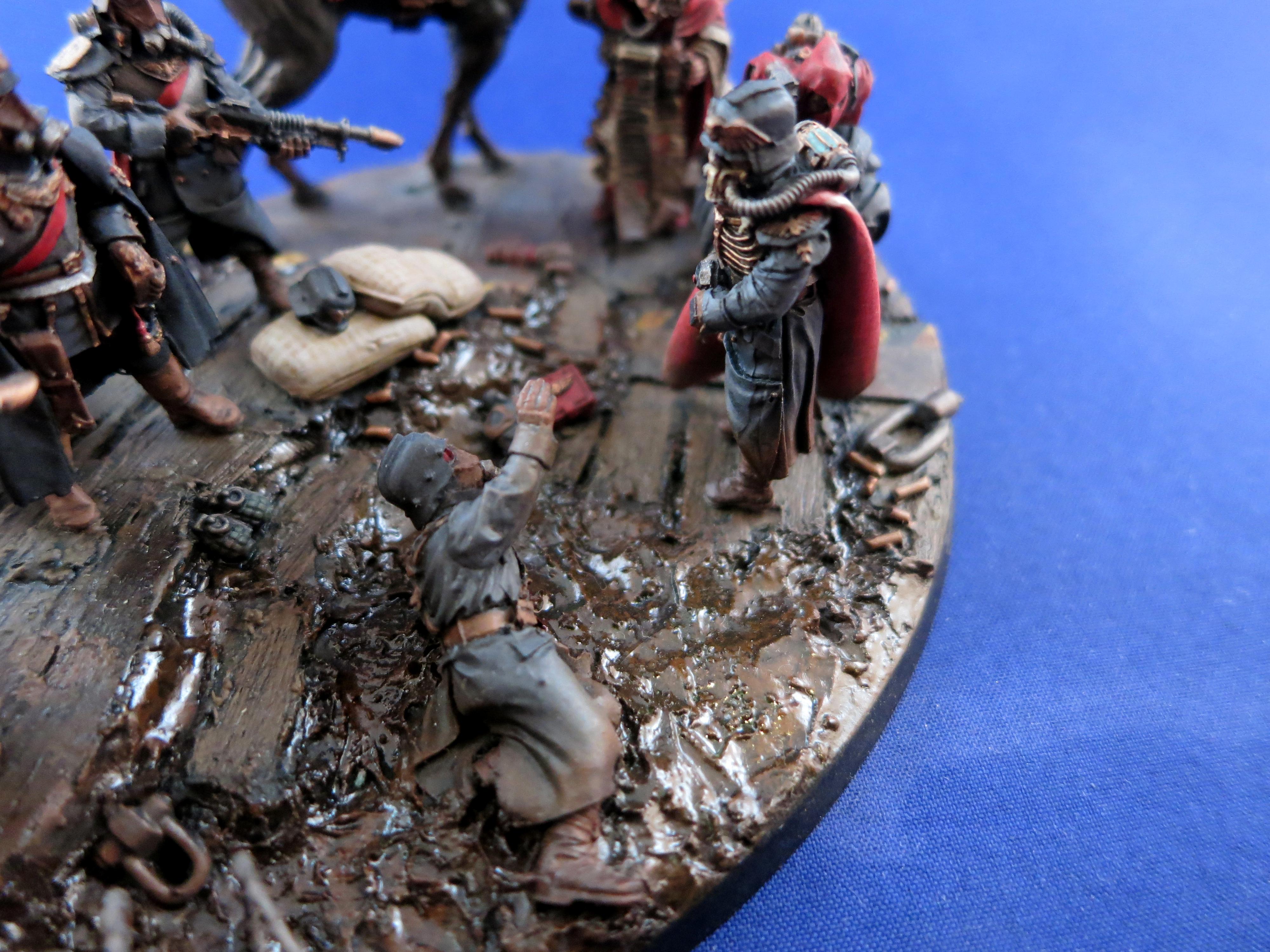 Astra Militarum, Death Korps of Krieg, Diorama, Dkk, Execution, Imperial Guard
