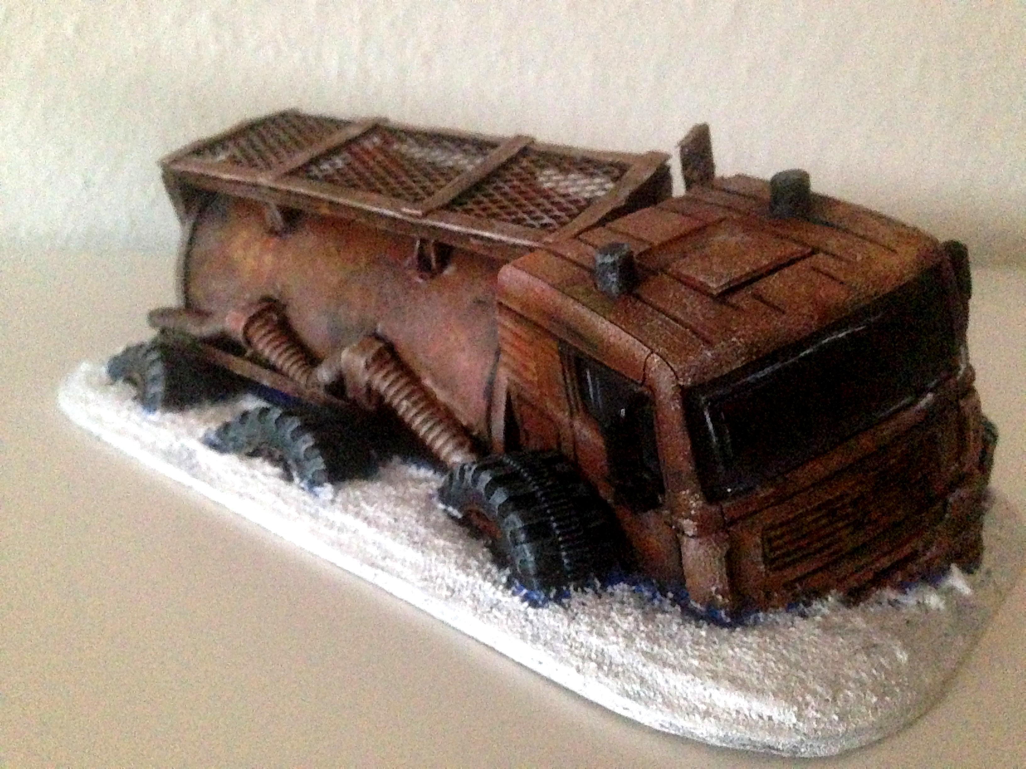 Terrain, Truck, Wreck