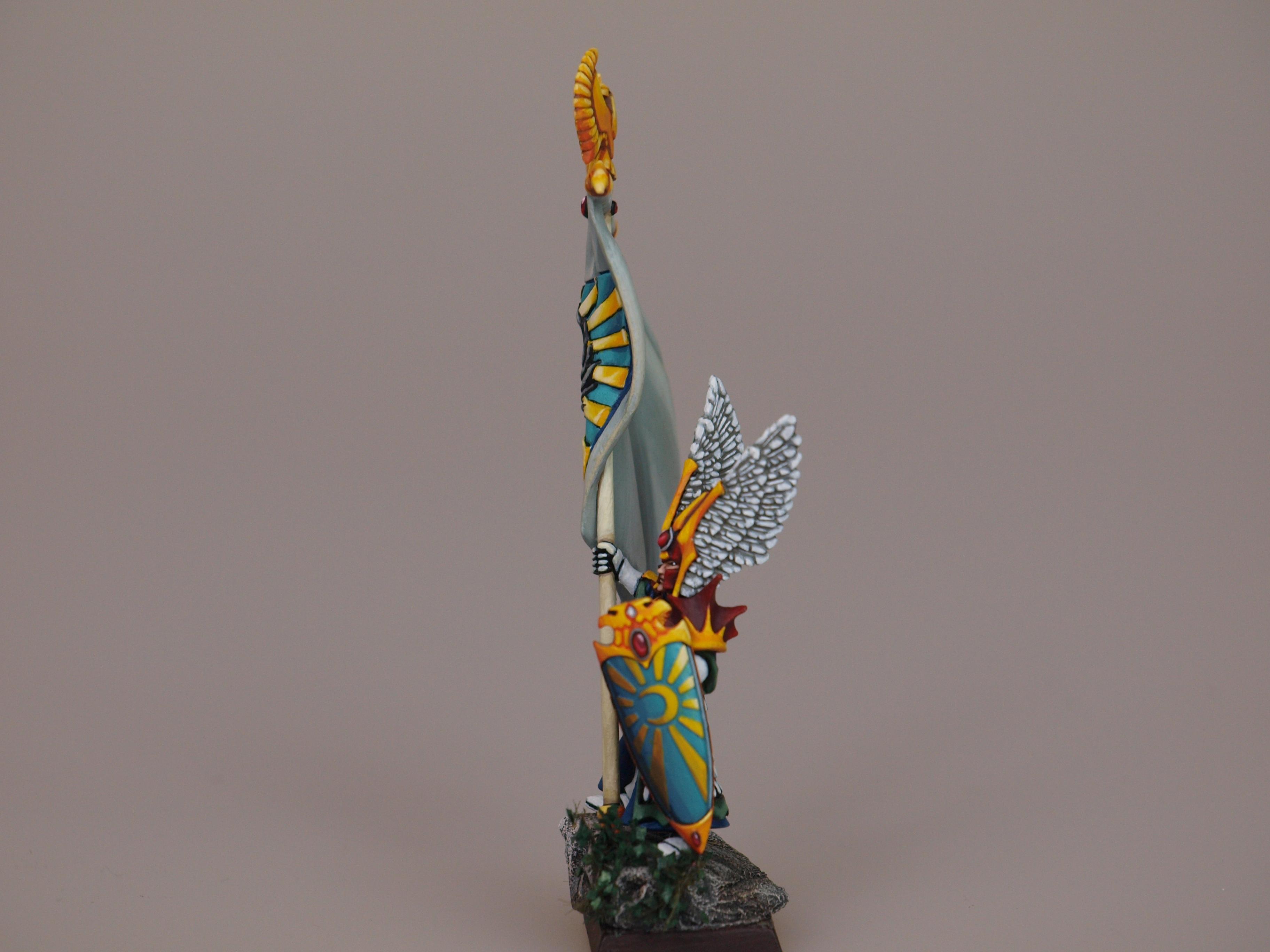 High Elves Bsb Painted Warhammer