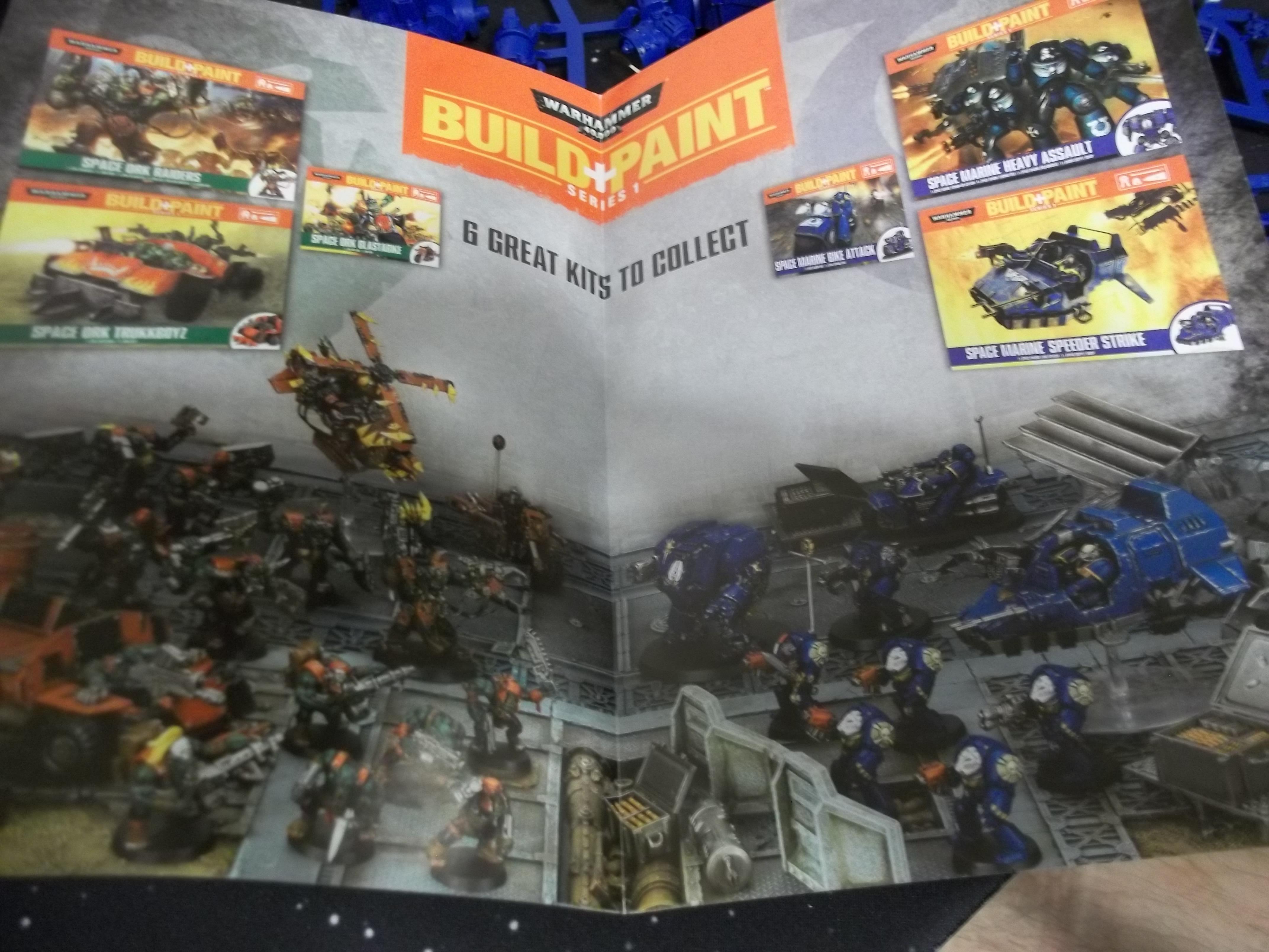 Build And Paint, Space Marines