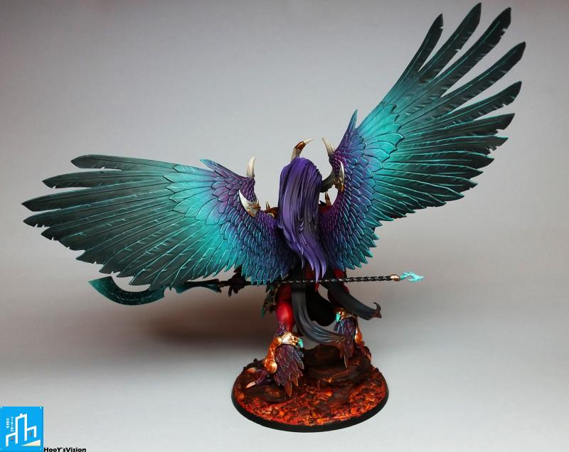 Epic 40k Magnus the Red Daemon Primarch of Tzeentch - MiniWars