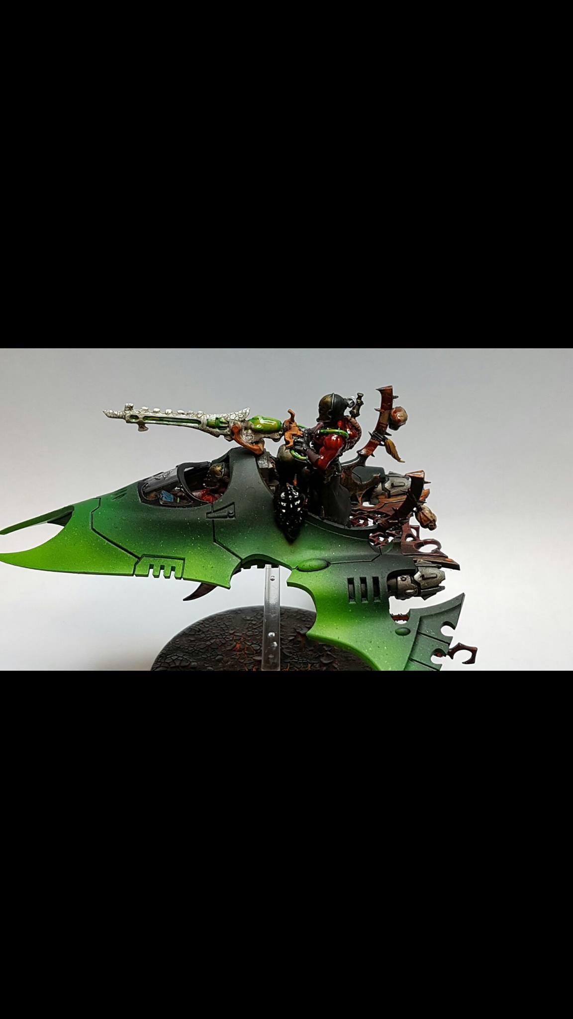 Coven, Dark Eldar, Lava, Scalpel Squadron, Venom, Wracks