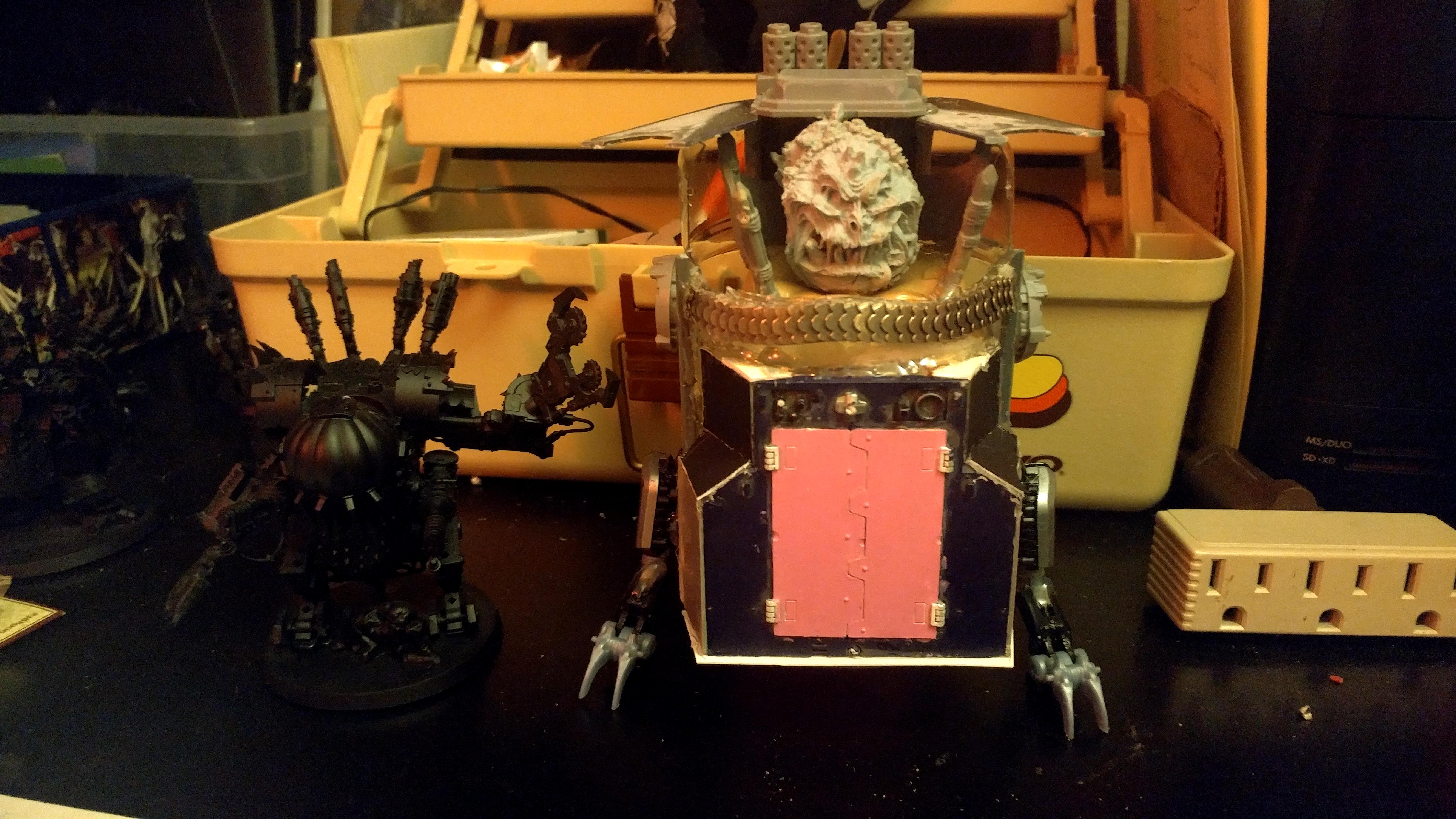 Conversion, Gorkanaut, Mangler Squig, Morkanaut, Orks, Squigs