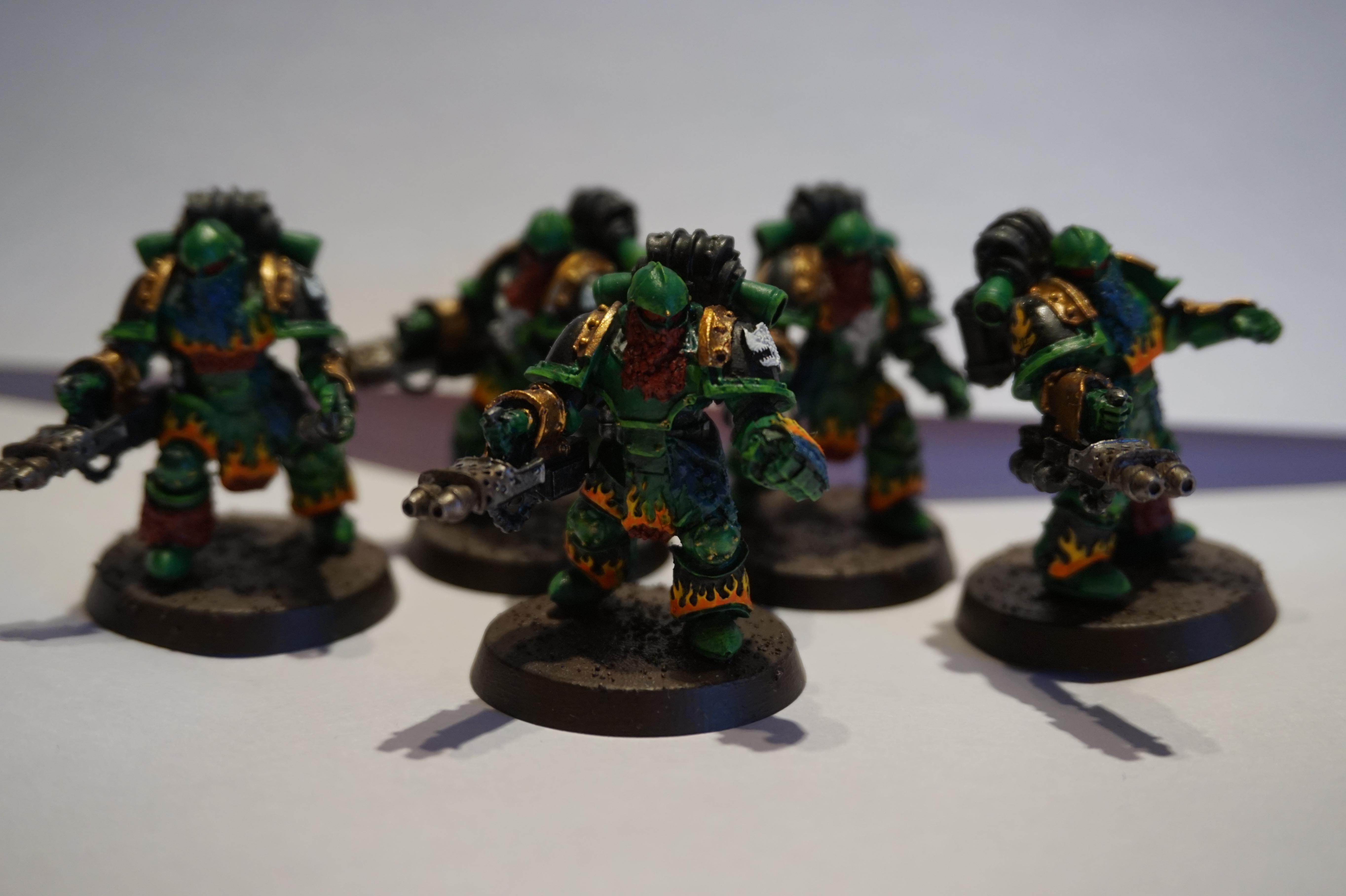 Salamander Legion Heresy pyroclasts