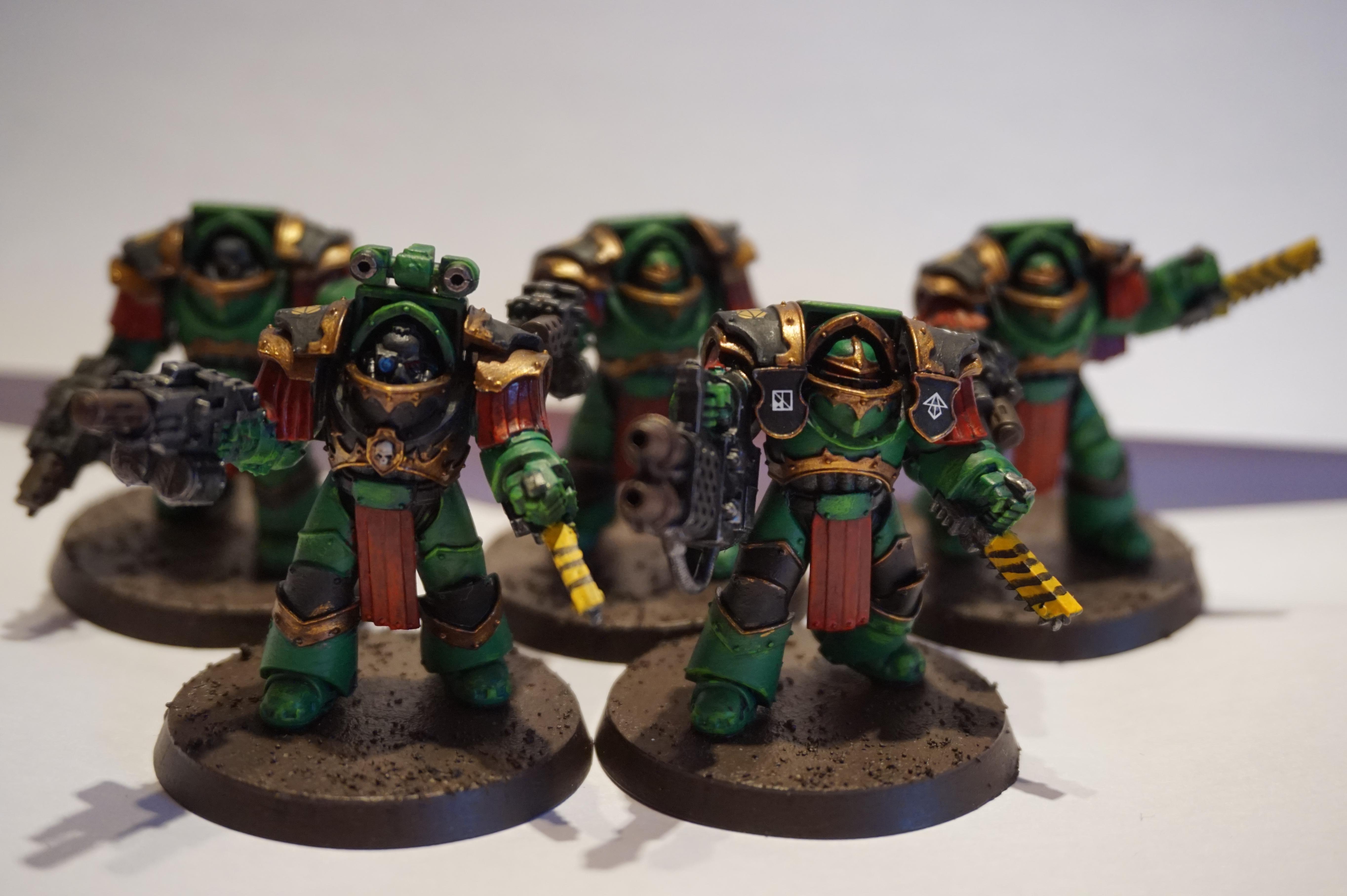 Heresy terminators - from the Calth boxset - Heresy terminators - from ...