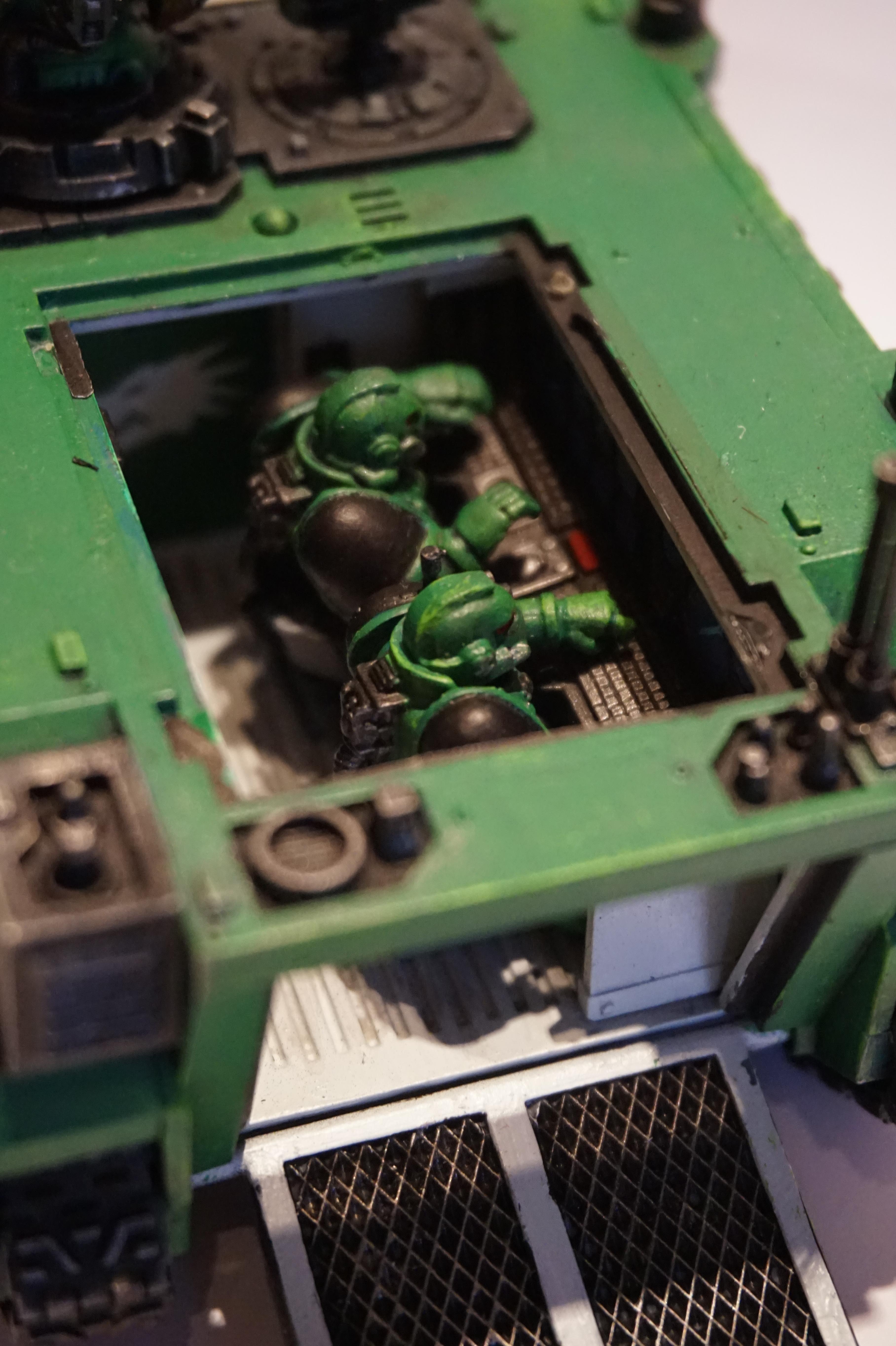 Damocles Command Rhino - interior detail